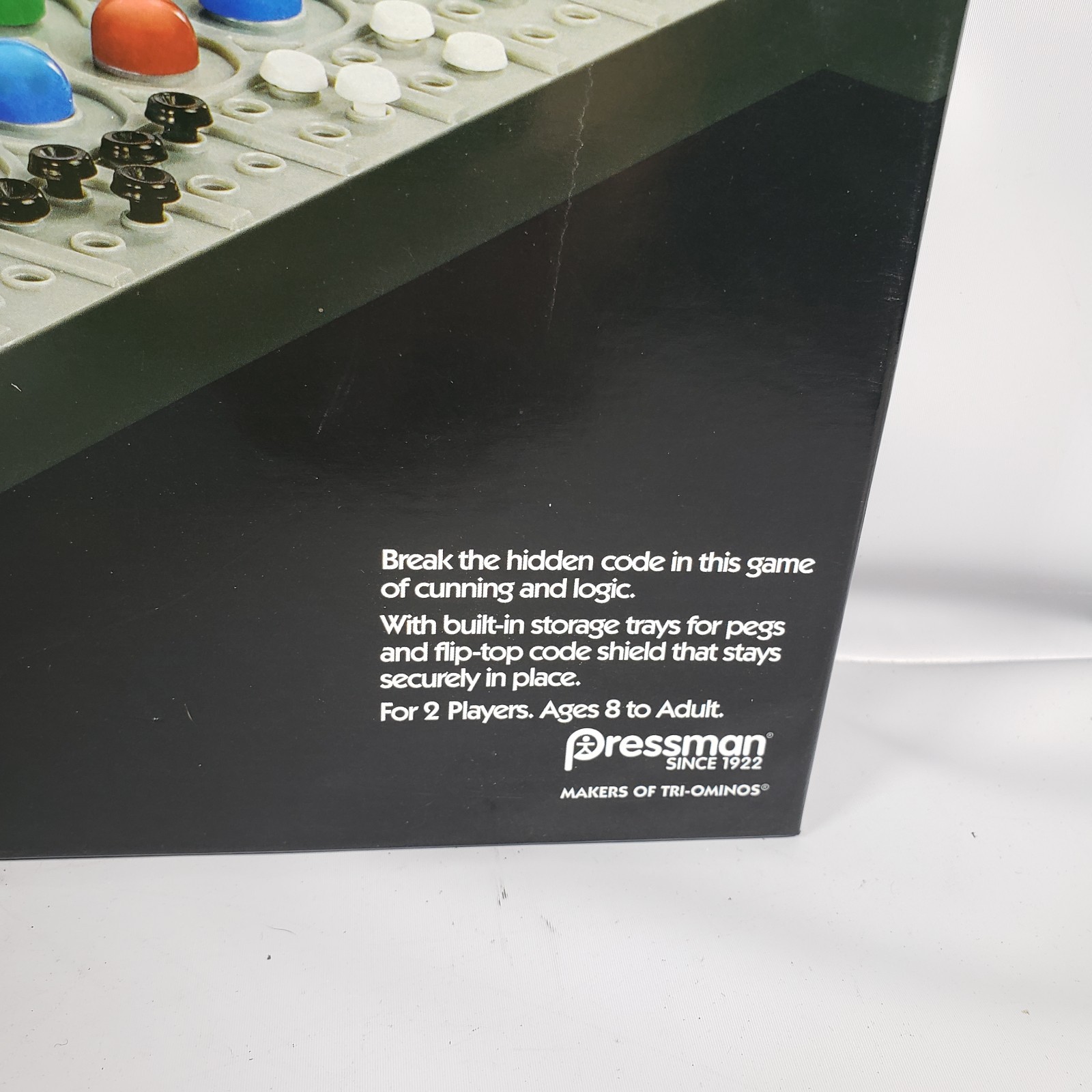 Pressman Retro Mastermind Game Memory Strategy Board Game OPEN BOX Sealed Parts