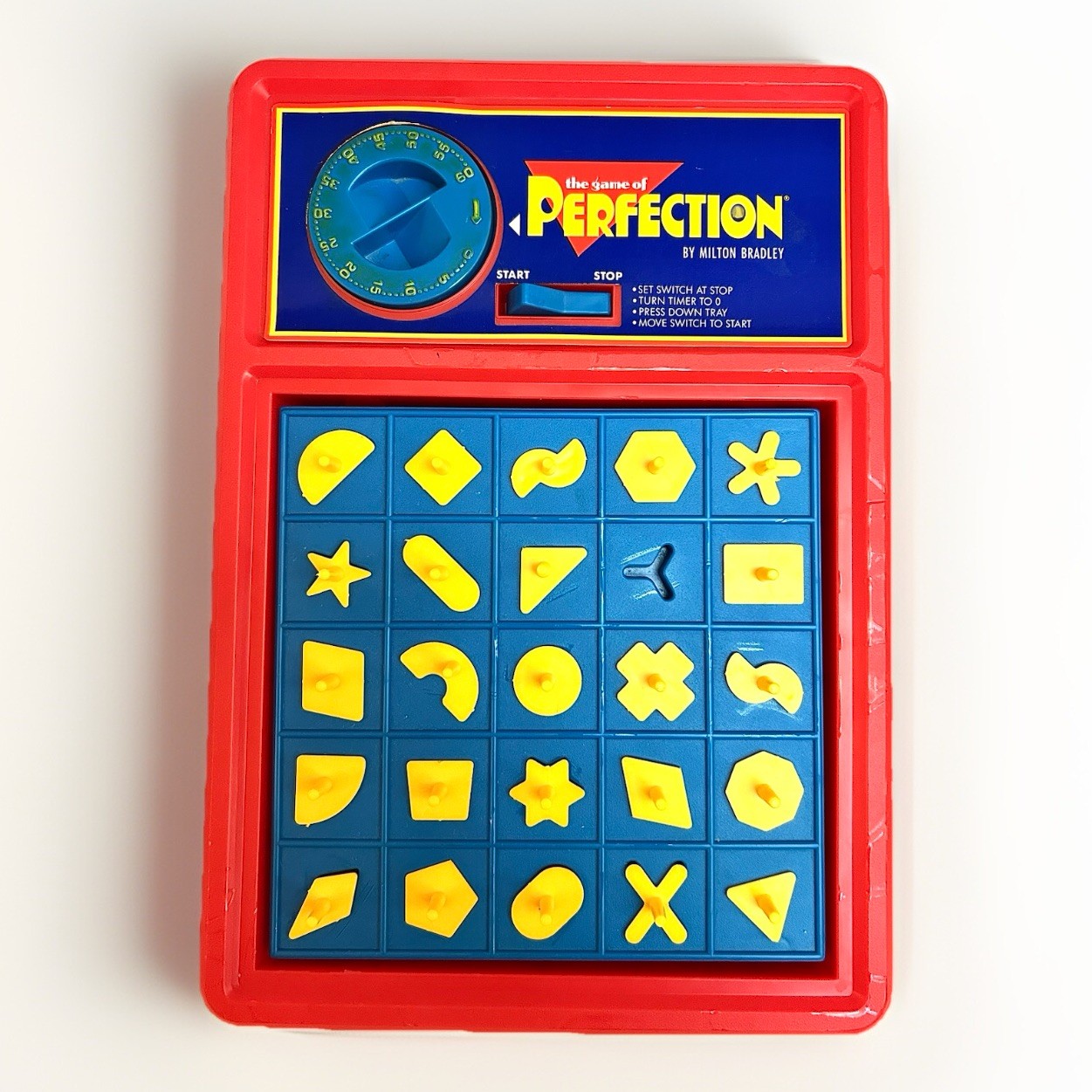 1990 The Game of Perfection by Milton Bradley No Box Or Manual Missing 1 Piece