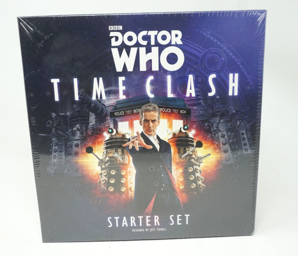Cubicle 7 Dr Who Time Clash Starter Set Board Game 2 to 4 Players New Sealed