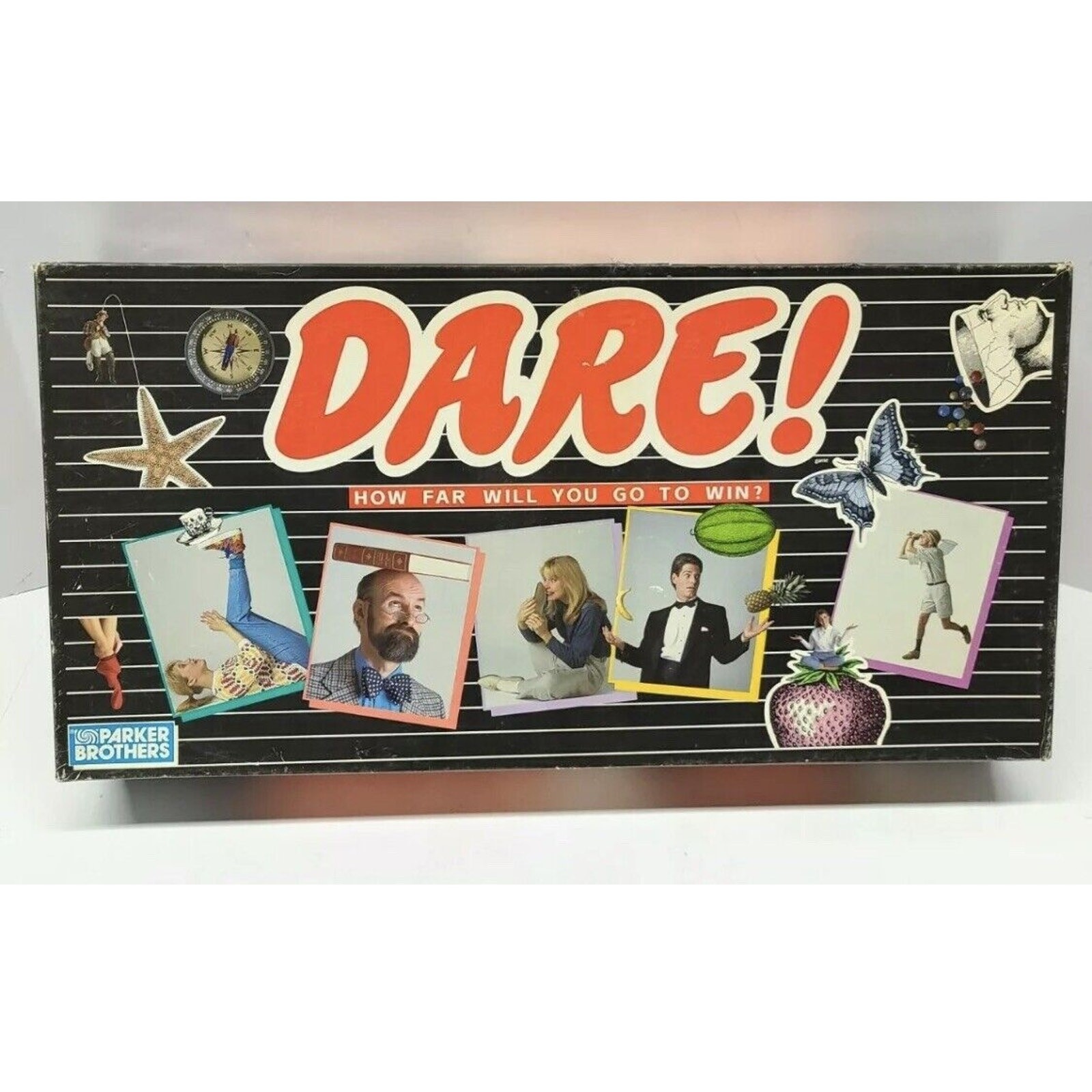 Board Game DARE! Adult Double Triple Dare You Parker Brothers No 0092 1988