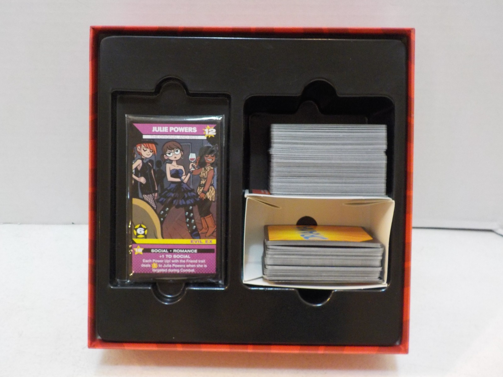 G511 Scott Pilgrim’s Precious Little Card Game Renegade w Playmat