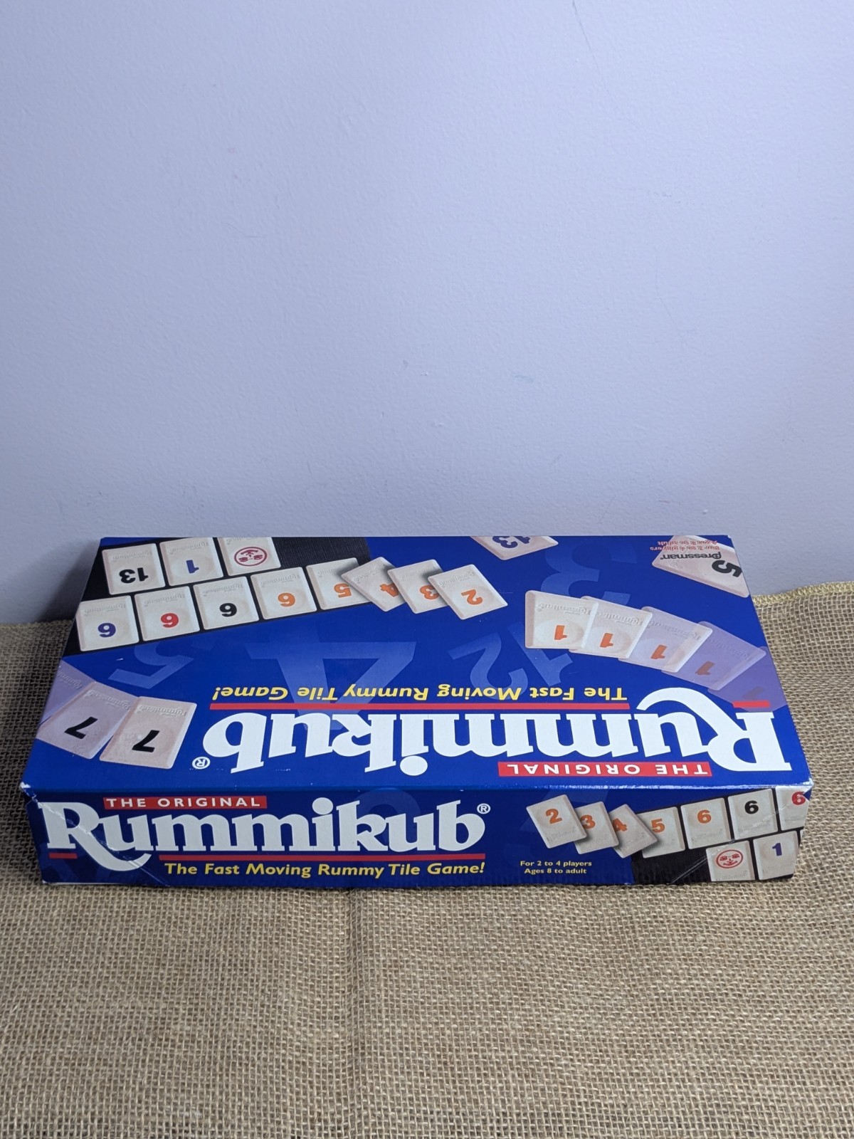 Pressman 1997 Edition THE ORIGINAL Rummikub Board Game 4 players Rummy Tile Game