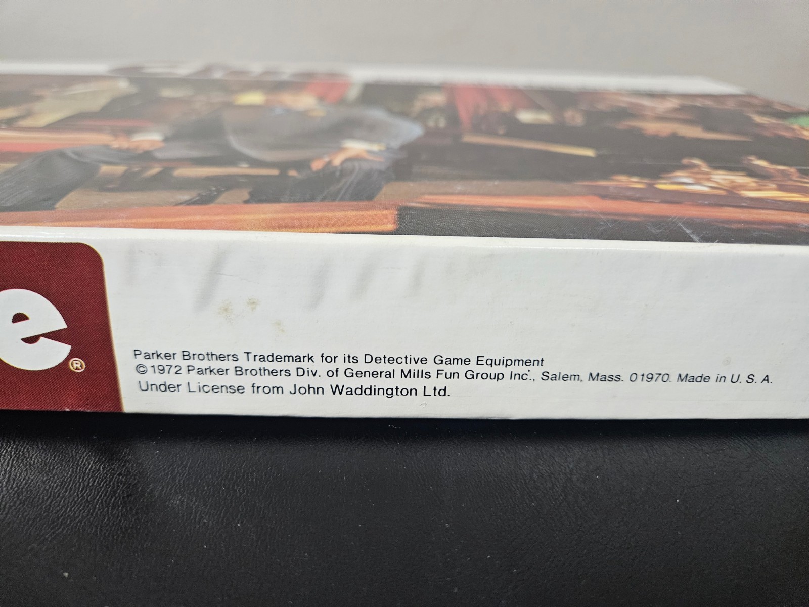Vintage 1972 Clue Detective Board Game Complete Parker Brothers No. 45