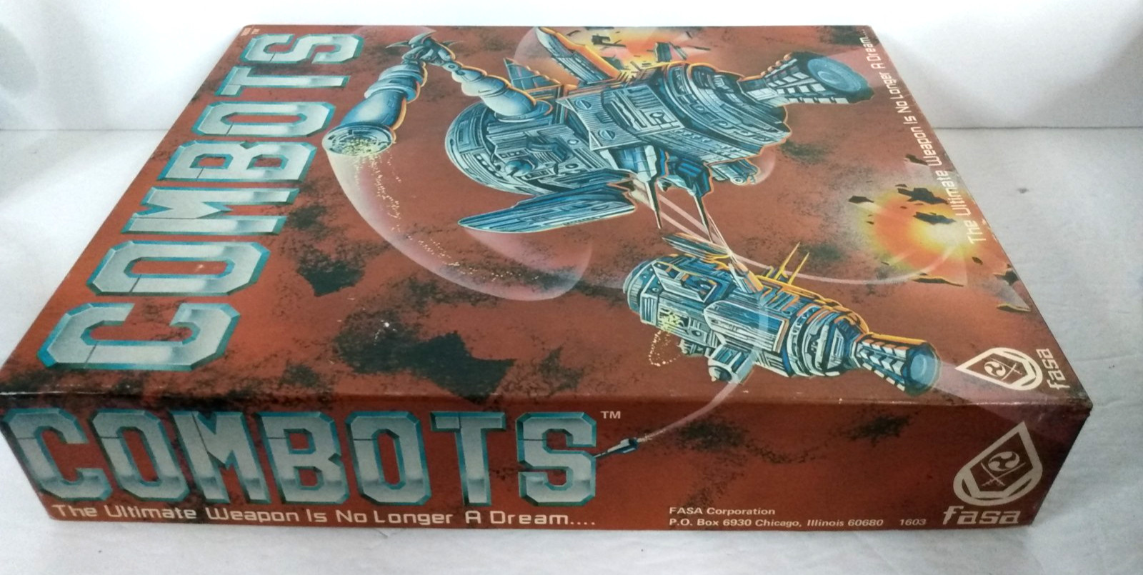 Vtg Combots Strategy Board Game FASA 1603 1983 Sci-fi Fantasy Role Playing