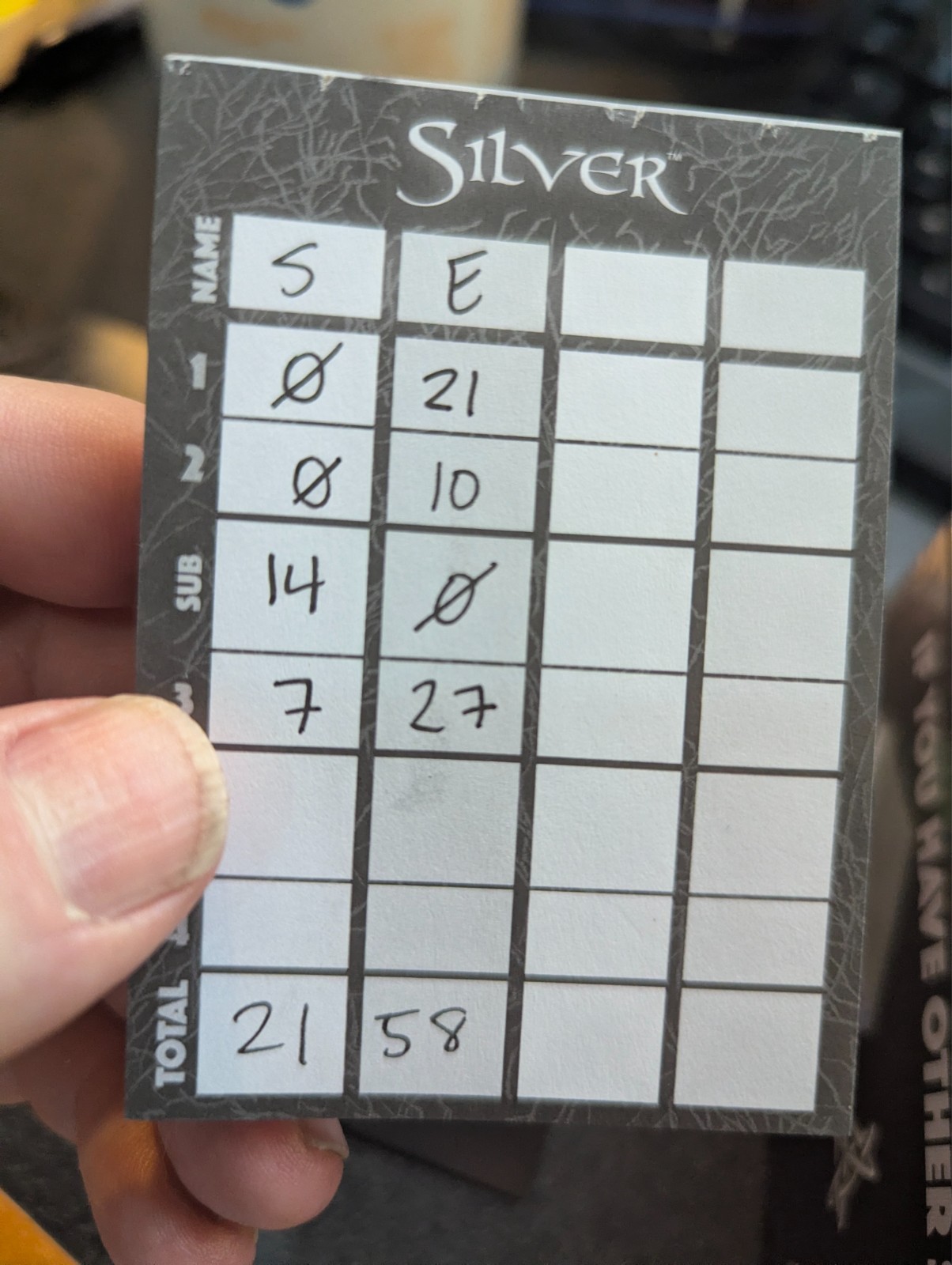 SILVER Card Game 100% COMPLETE 2019 AWARD WINNER
