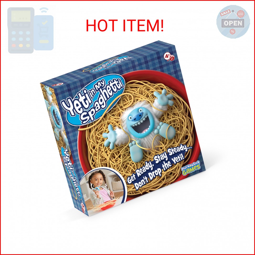 Yeti in My Spaghetti Board Game – Kids Games, Family Game, Multi-Player, Board G