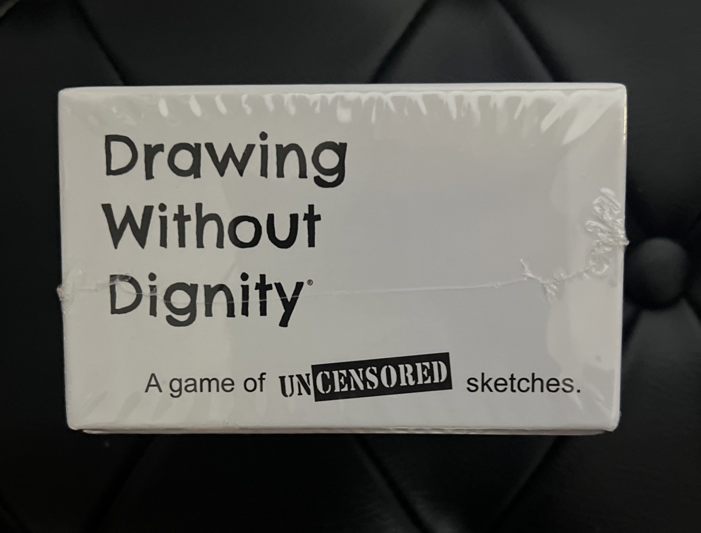 Drawing Without Dignity : A Game of Uncensored Sketches (Adult Pictionary) *NEW*