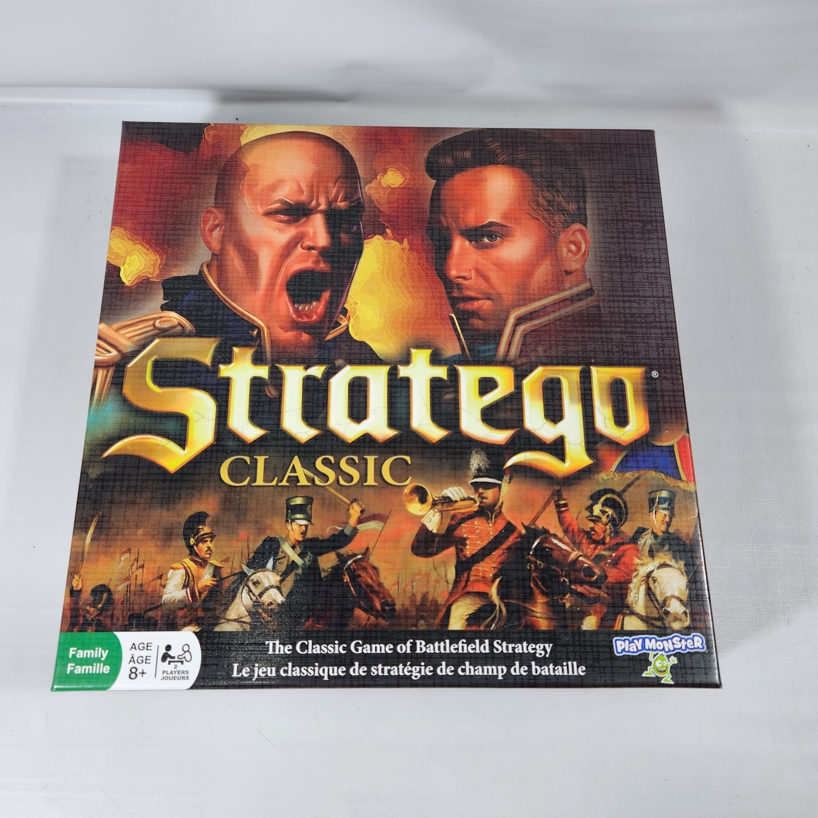 Stratego Classic Board Game Battlefield Strategy by PlayMonster 2016.