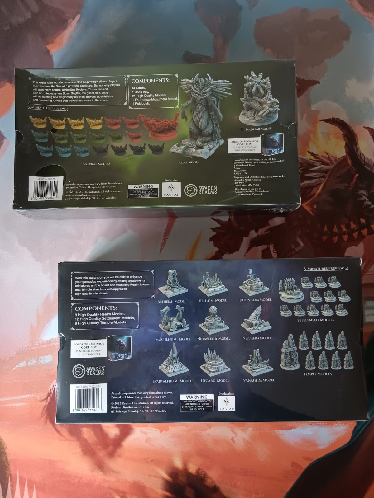 Lords of Ragnarok board game Awaken Realms NiS