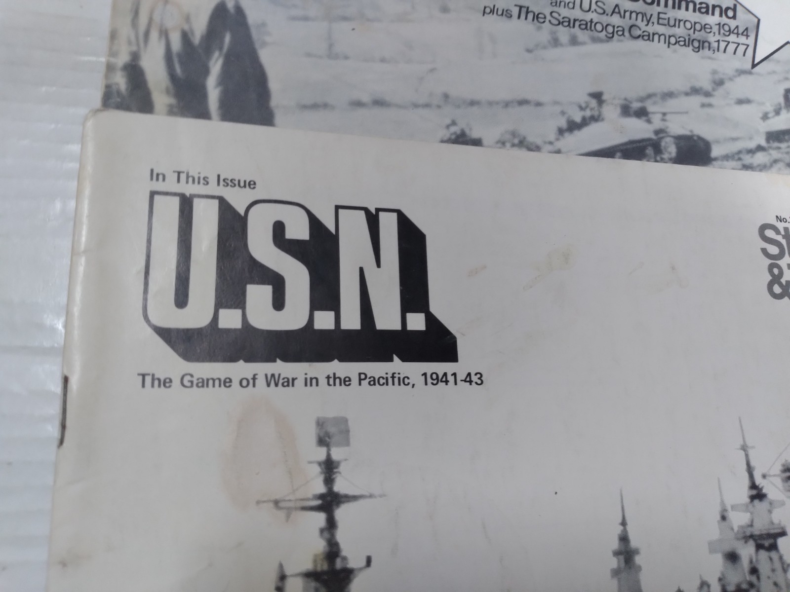 LOT of 2 Strategy & Tactics Game of Conflict Simulation 1971 Nr. 29 & 30 SPI