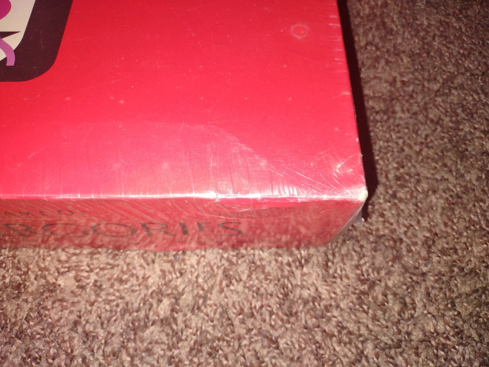 Vintage 1988 The Game of Scattergories Board Game Hasbro 1988 Sealed Nos