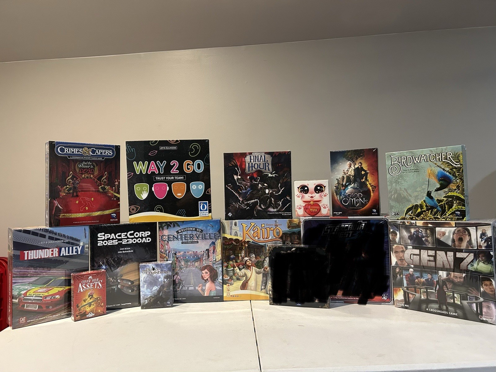 Board game lot!! 13 games with msrp of $500! All for sale for $160 All NIS!!