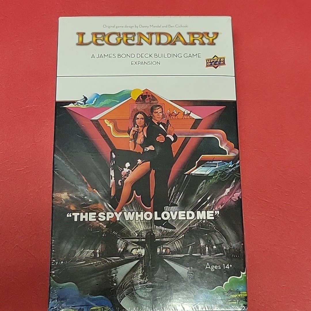 Legendary 007 James Bond Spy Who Loved Me Deck-Building Game Expansion Upper NEW