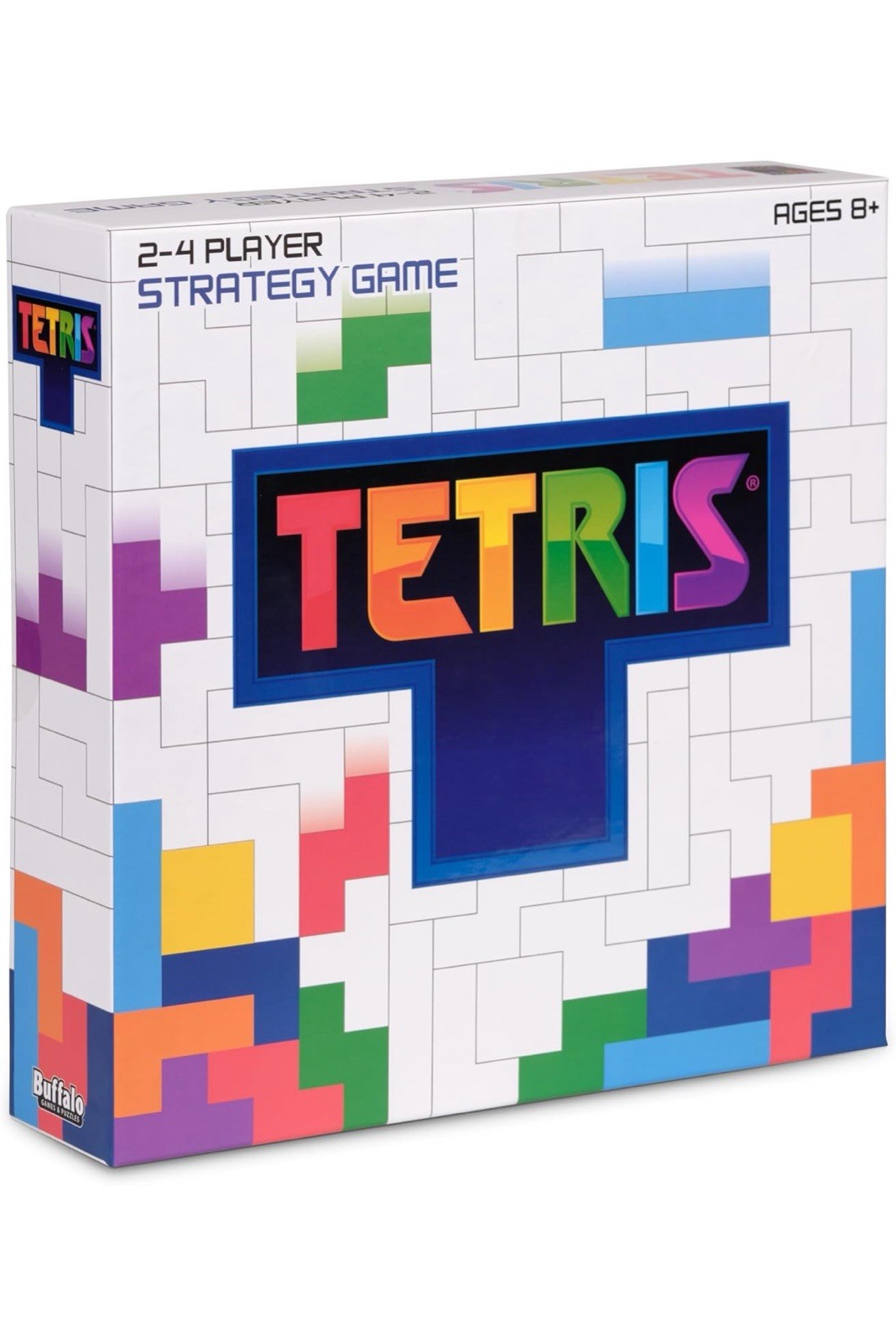 Buffalo Games – Tetris Strategy Game BOARD GAME NEW and Sealed