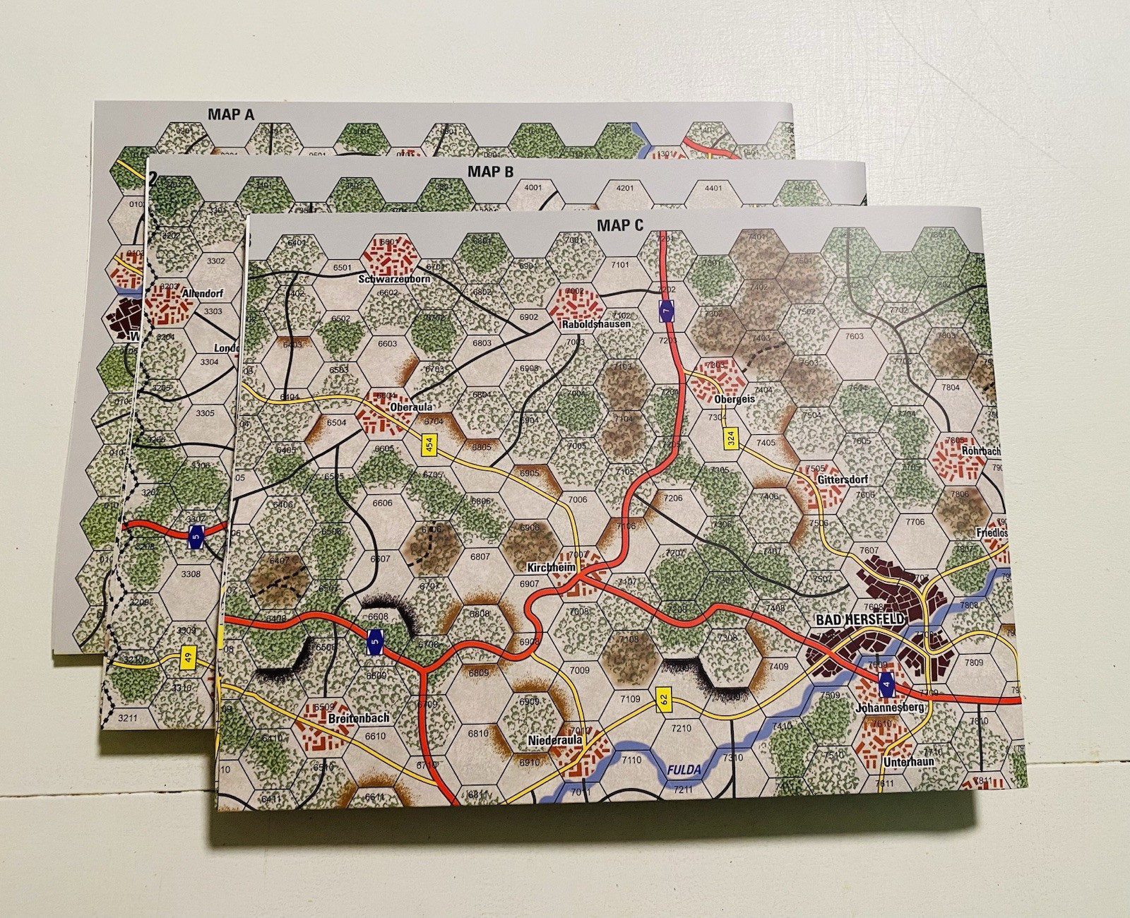 Air & Armor V Corps Board Game – Complete, Unpunched, and Unplayed – Mint Cond