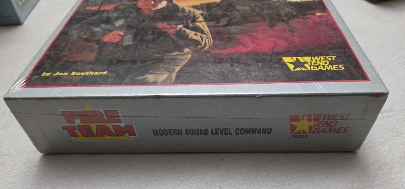 SEALED/NEW Fire Team Modern Squad Level Command West End Games 1987 #10210