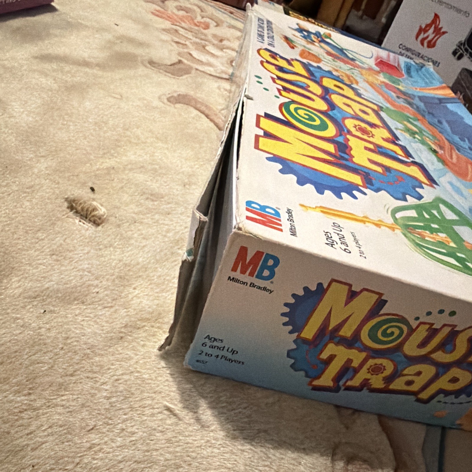 Milton Bradley Mouse Trap Action Board Game Complete 2-4 Players Ages 6+