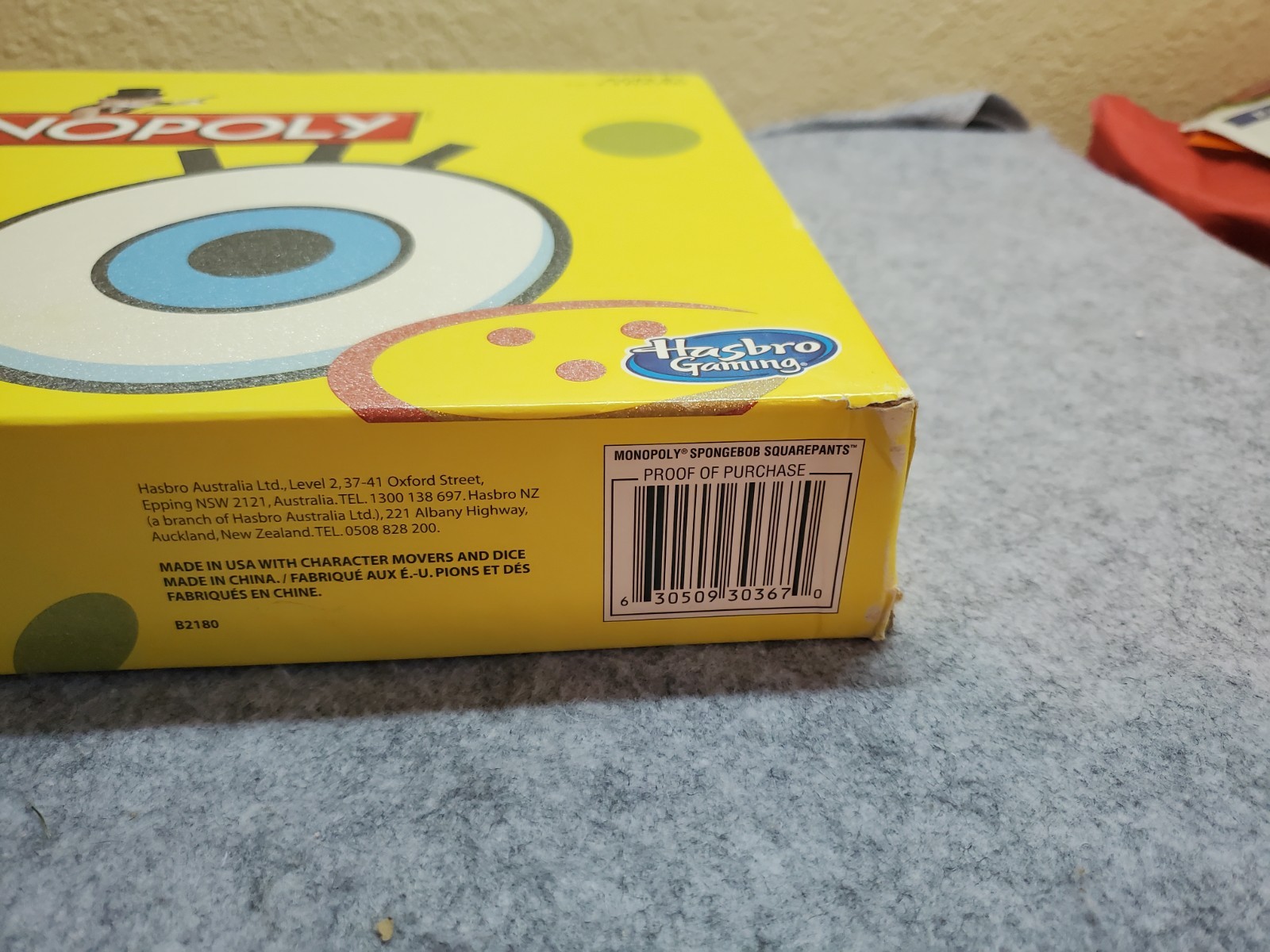 Hasbro Nickelodeon Spongebob Squarepants Monopoly 2005 Complete, Pre-owned
