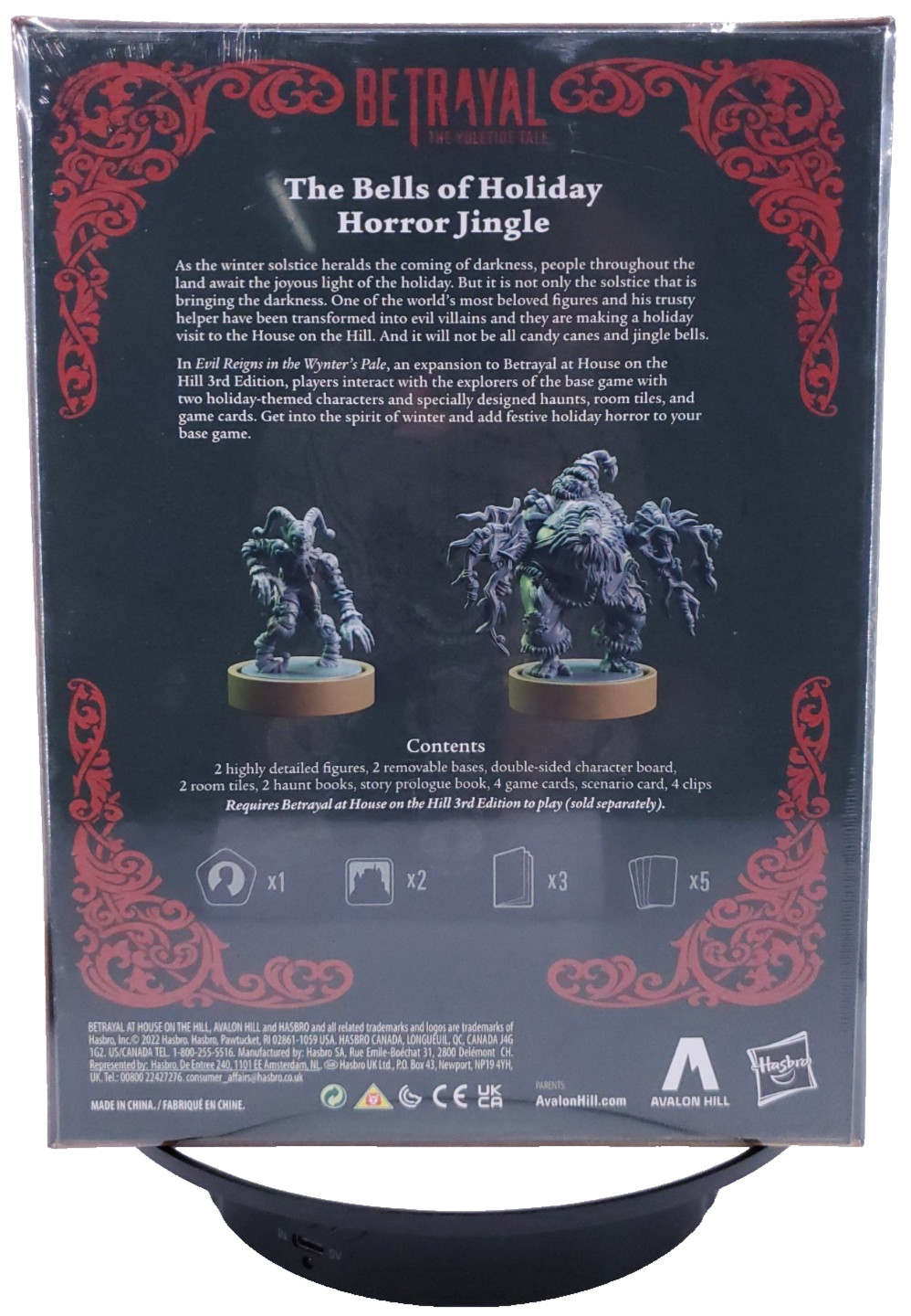 Betrayal at House on the Hill 3rd Edition Evil Reigns in the Winters Pale