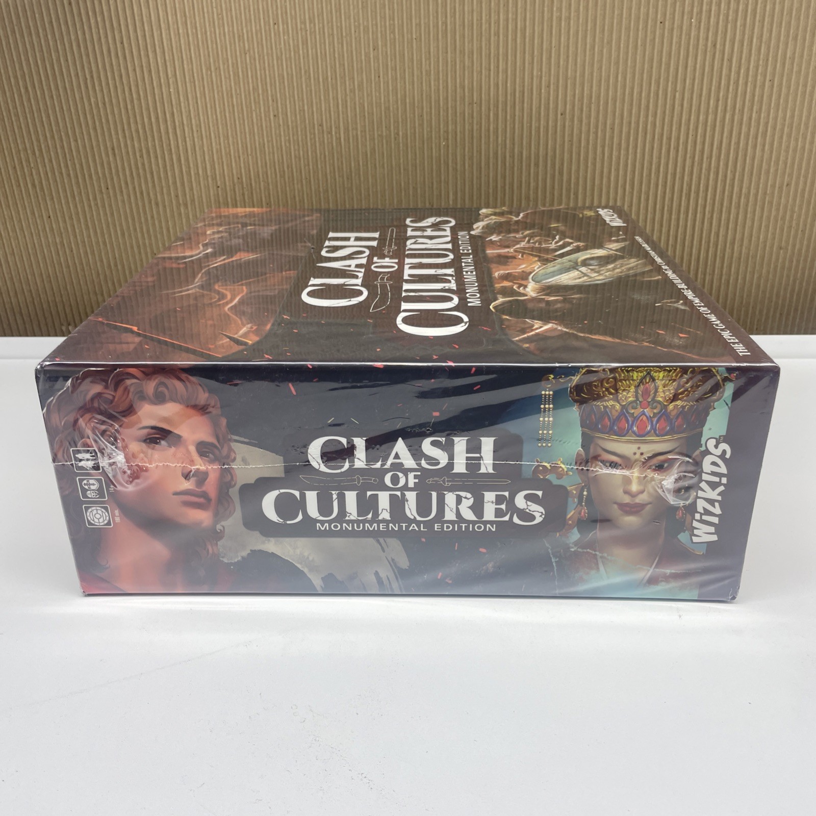 Clash of Cultures Monumental Edition Civilization Board Game New Sealed Wizkids