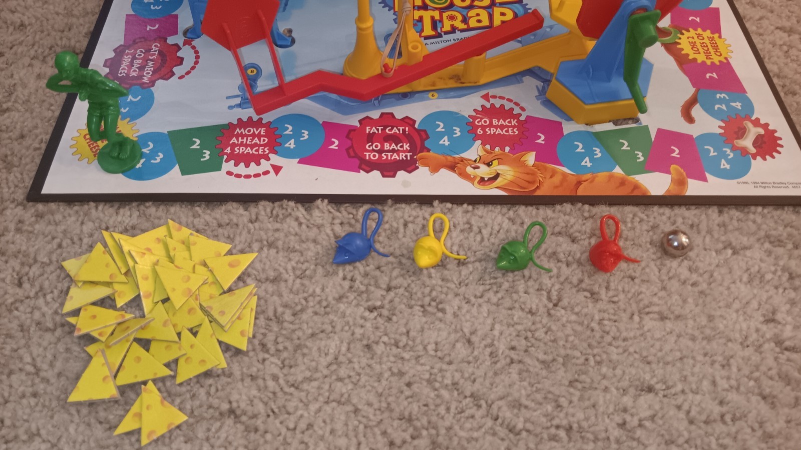 1994 Mouse Trap Game by Milton Bradley Complete in Great Condition Vintage