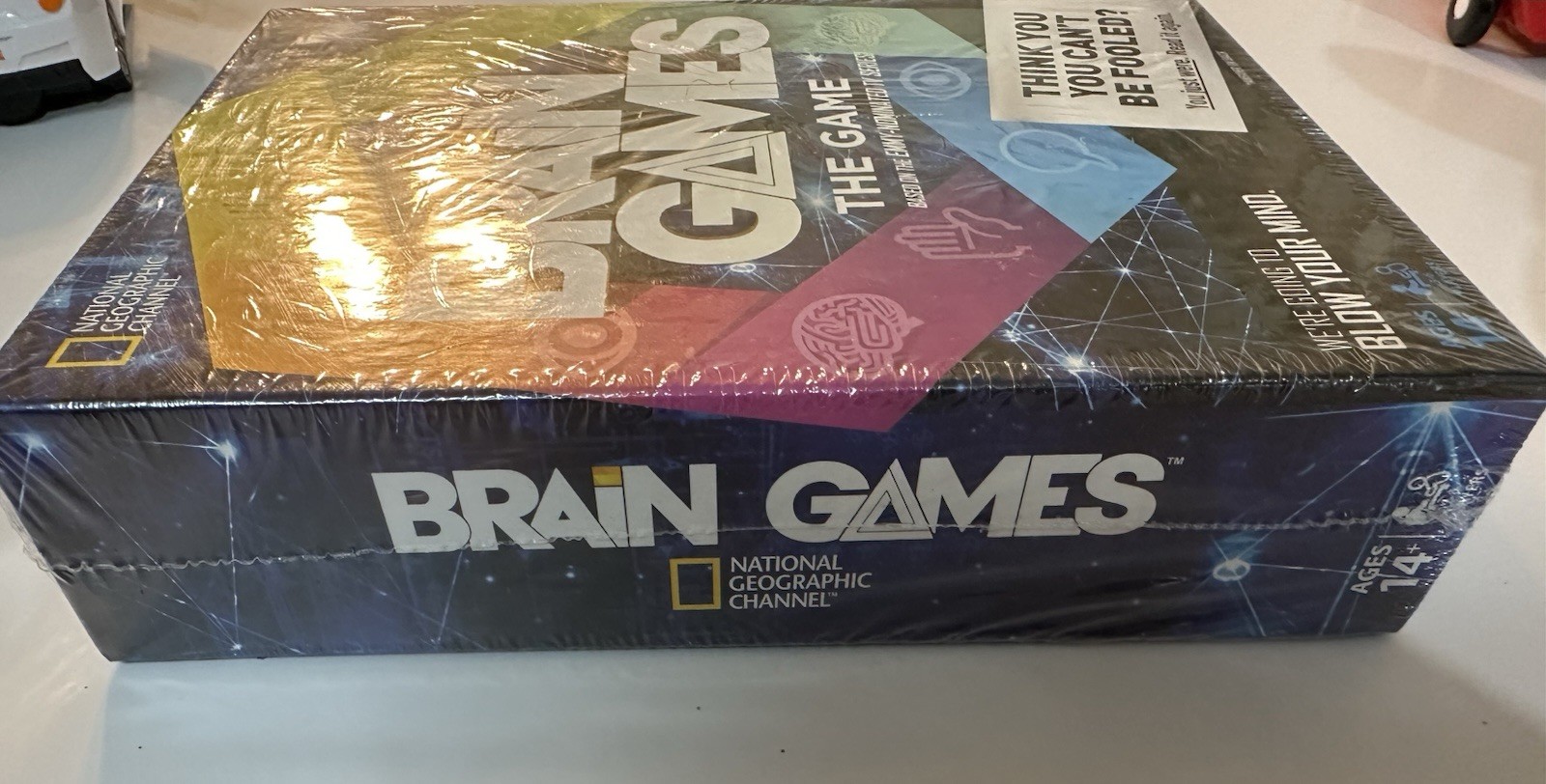 Brain Games Board Game The National Geographic Channel Brand New Factory Sealed
