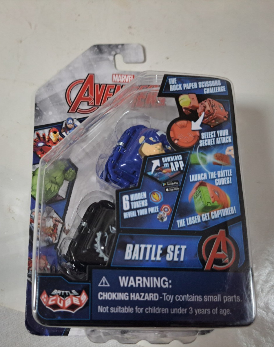 Marvel Avengers Captain America VS Black Panther Rock, Paper & Scissors Game