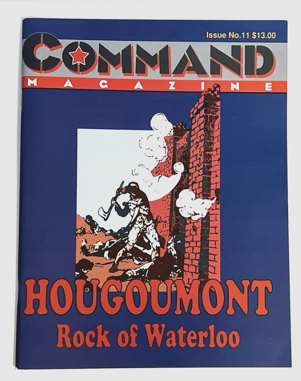 Command Magazine #11 w game: Hougoumont Rock of Waterloo 1991. XTR wargame