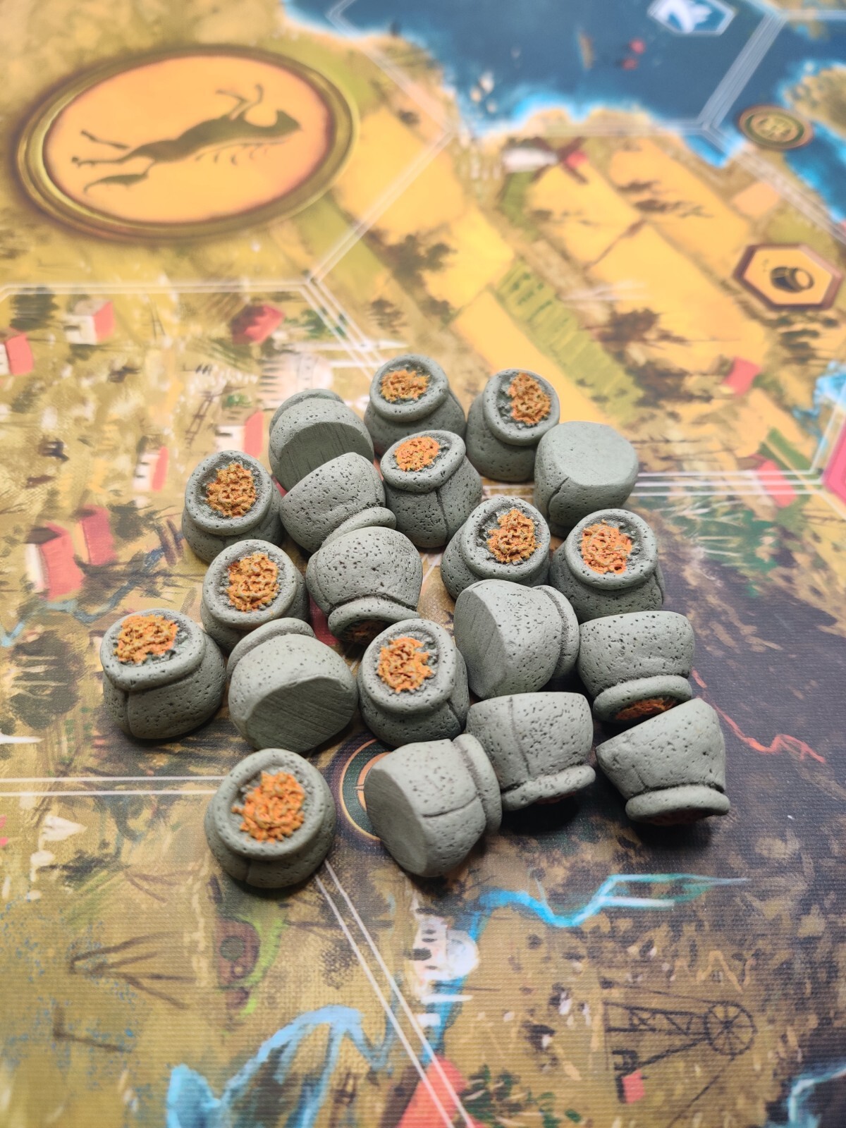 Scythe Board Game Grain Resource Upgrade 20 pieces
