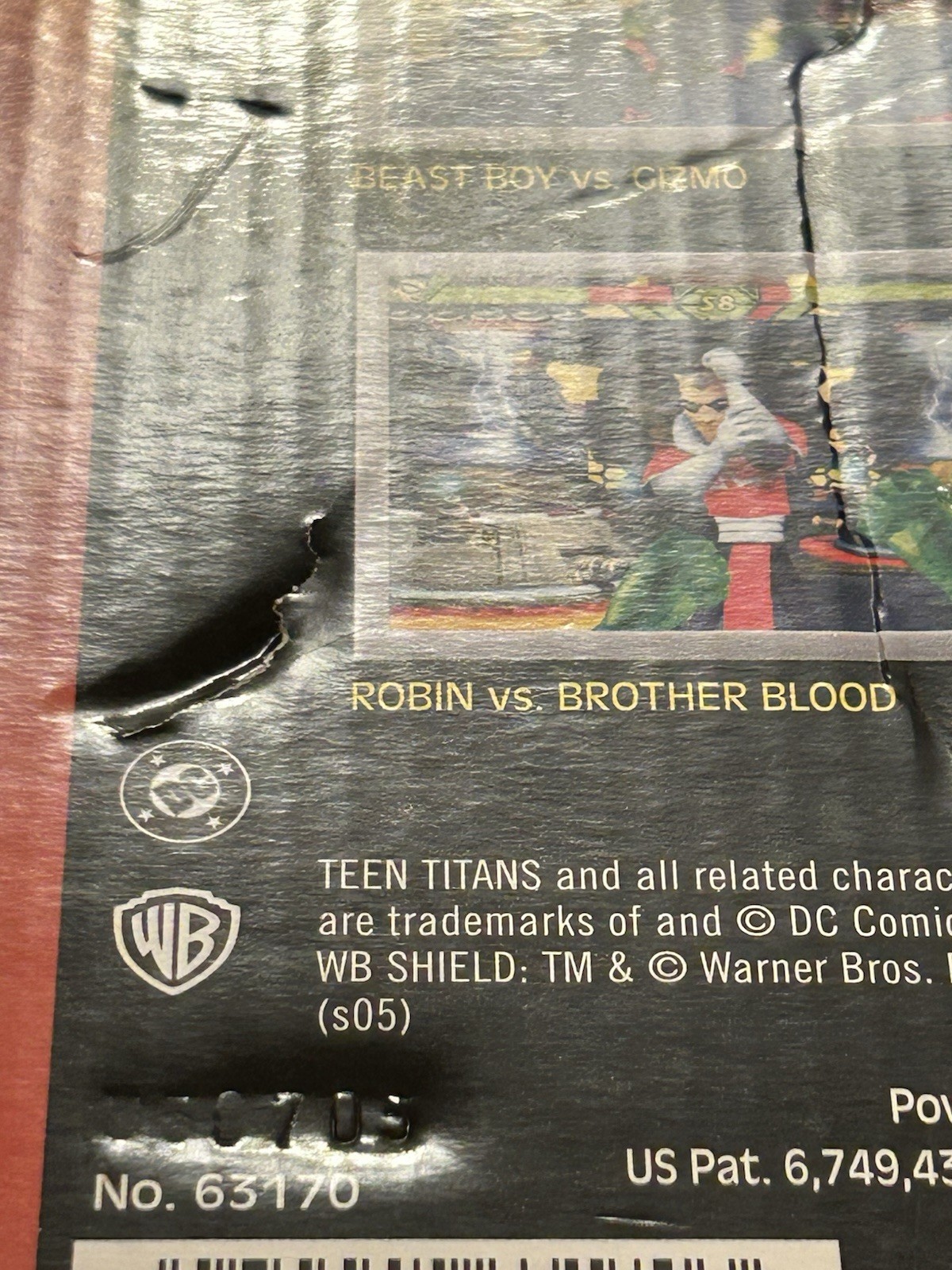 Extremely Rare Teen Titans Arena Showdown TV Action Game (Plug And Play Type)