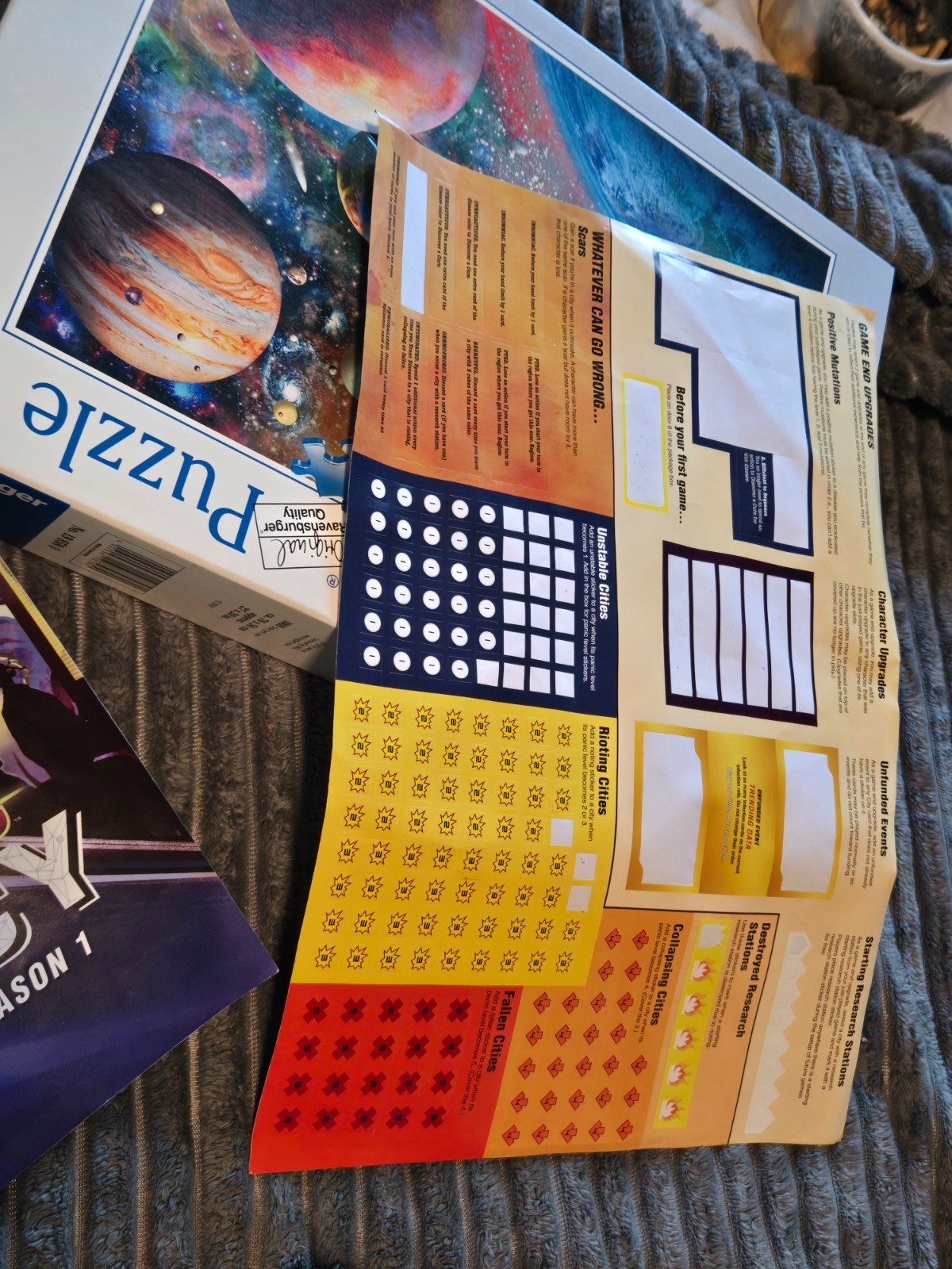 Pandemic Legacy Board Game, Season 1 by Z-Man Games Complete