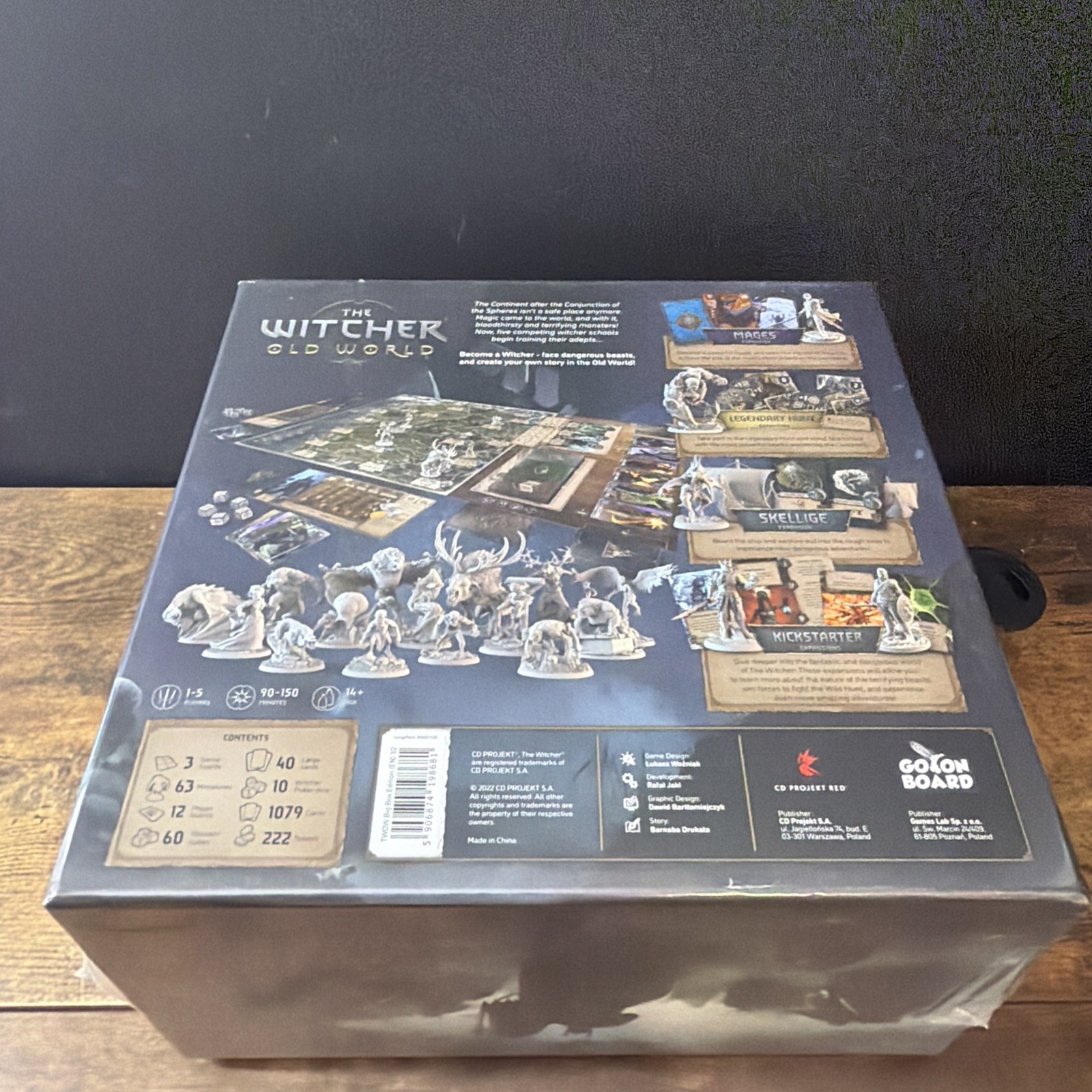 The Witcher: Old World TWOW Big Box Edition 1 of 2 CD Projekt Red New Sealed