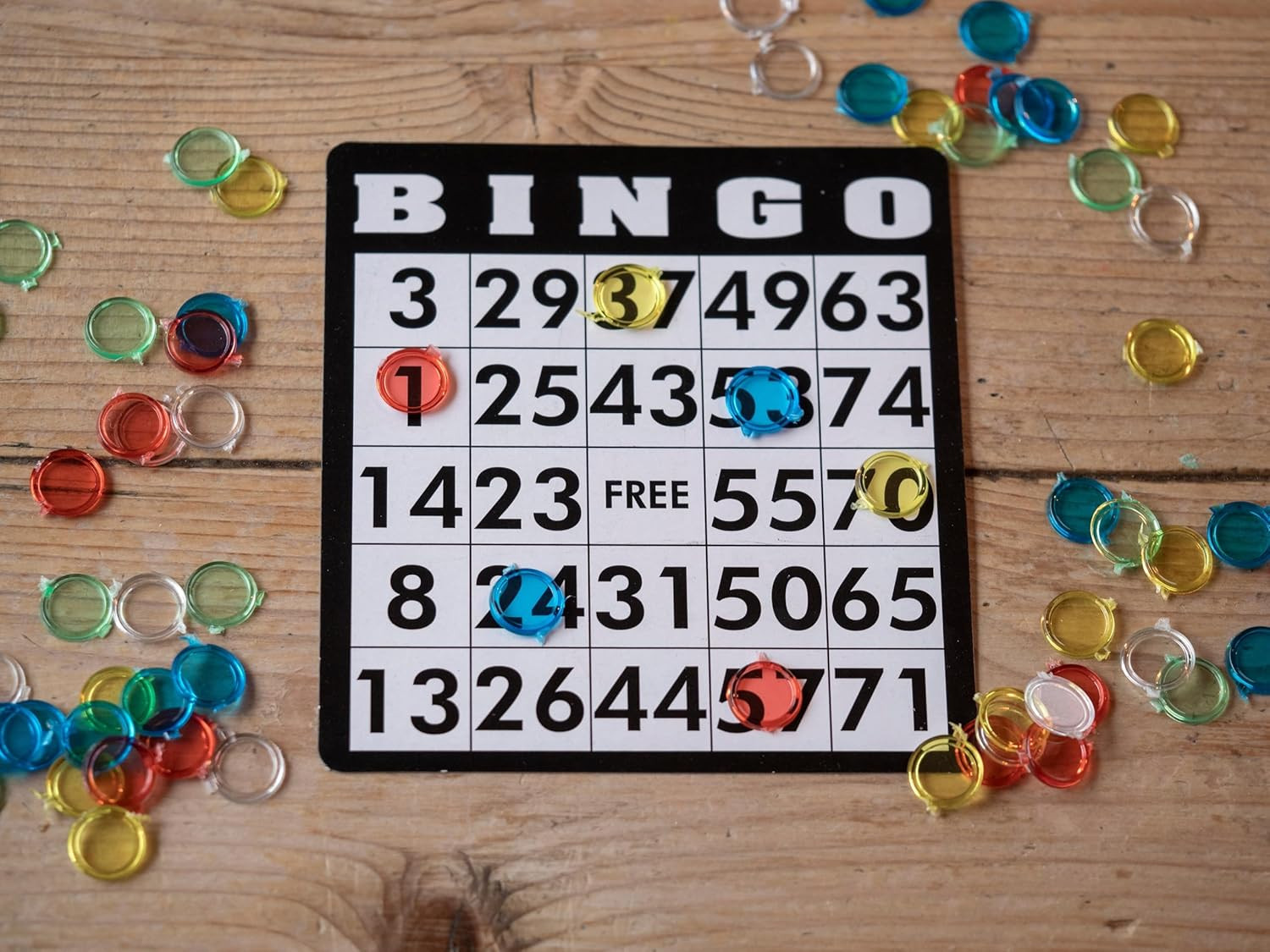 Wood Expressions Grand Bingo Set