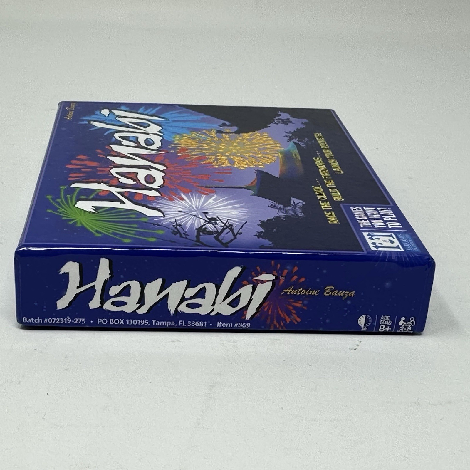 Hanabi 2017 Fireworks Card Game Antoine Banza R&R Games Unused & Complete