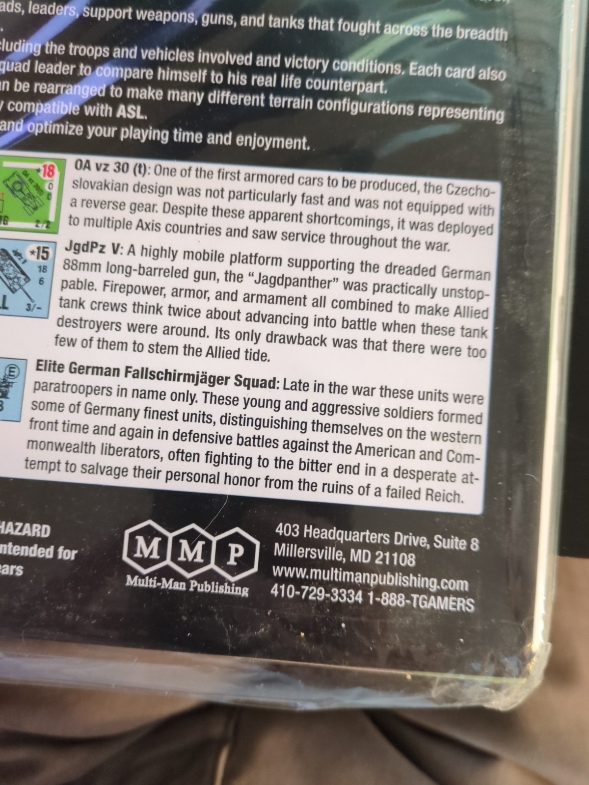 ASL Advanced Squad Leader Starter Kit Expansion Pack #1 SEALED NEW