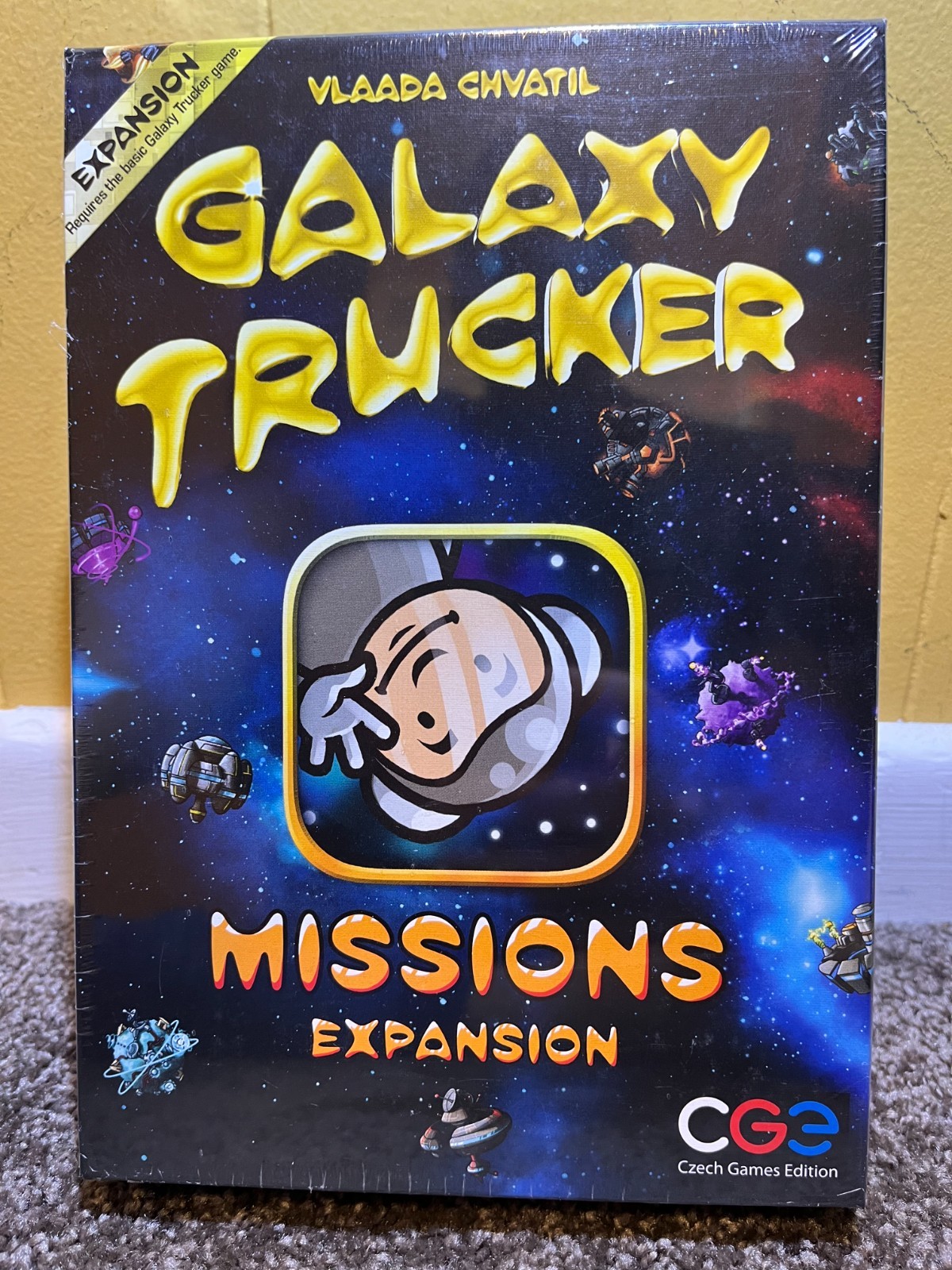 Galaxy Trucker – Missions Expansion Board Game Czech Games – New, NIS