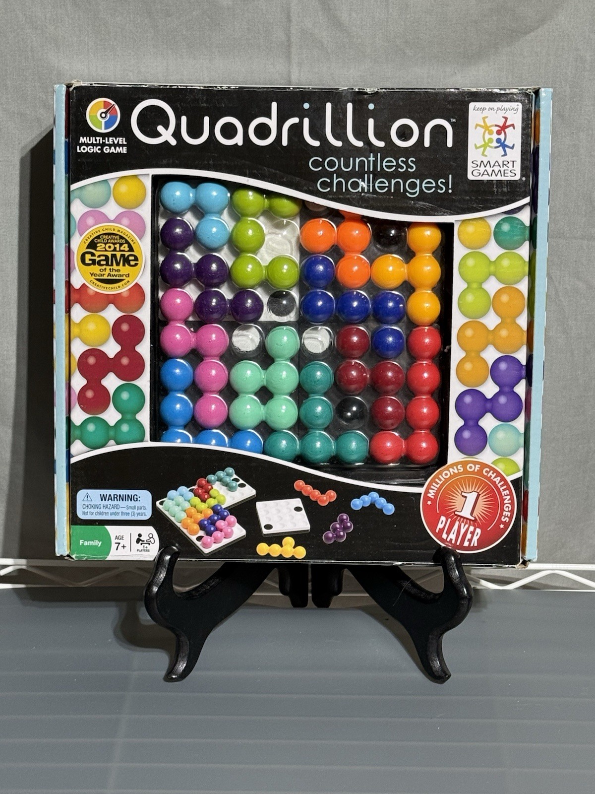 Smart Games Quadrillion Multi-Level Logic Game 2013 Edition Complete In Box