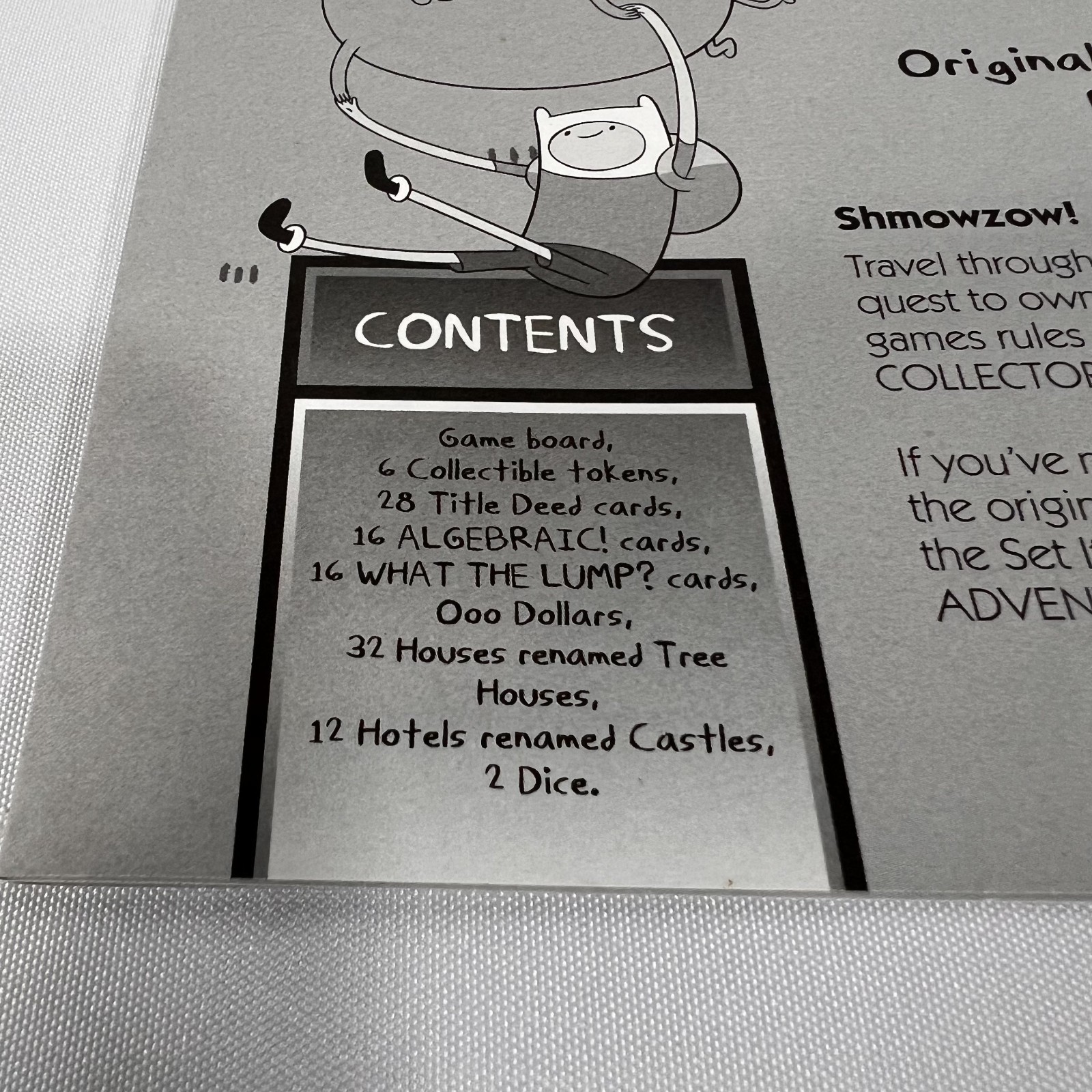 Monopoly Adventure Time Collector’s Edition Board Game Cartoon Network COMPLETE