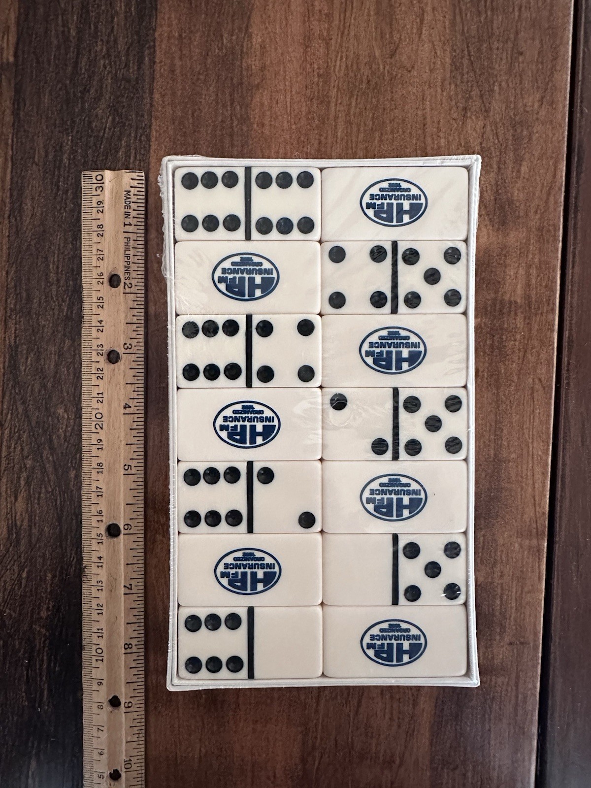 Super Thick Jumbo Size Giant Face Marblelike Dominoes By Puremco No.1632 New!!!