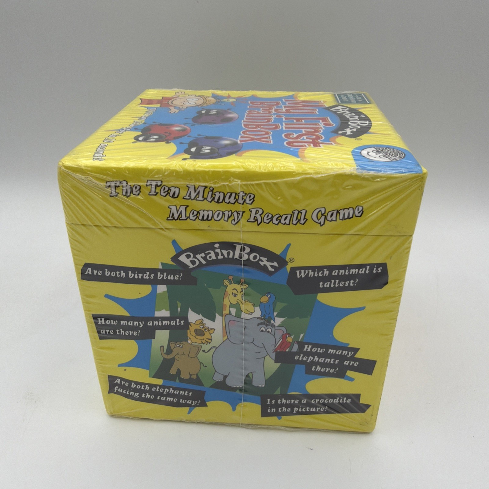 BrainBox My First Pictures 10 Minutes Memory Recall Educational Card Game NEW