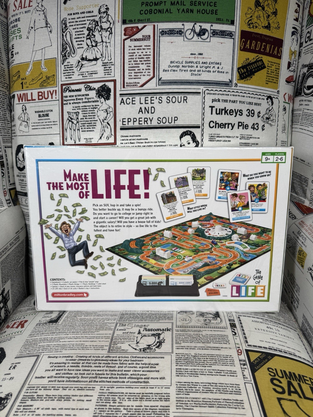2000 Hasbro The Game of Life Board Game Sealed