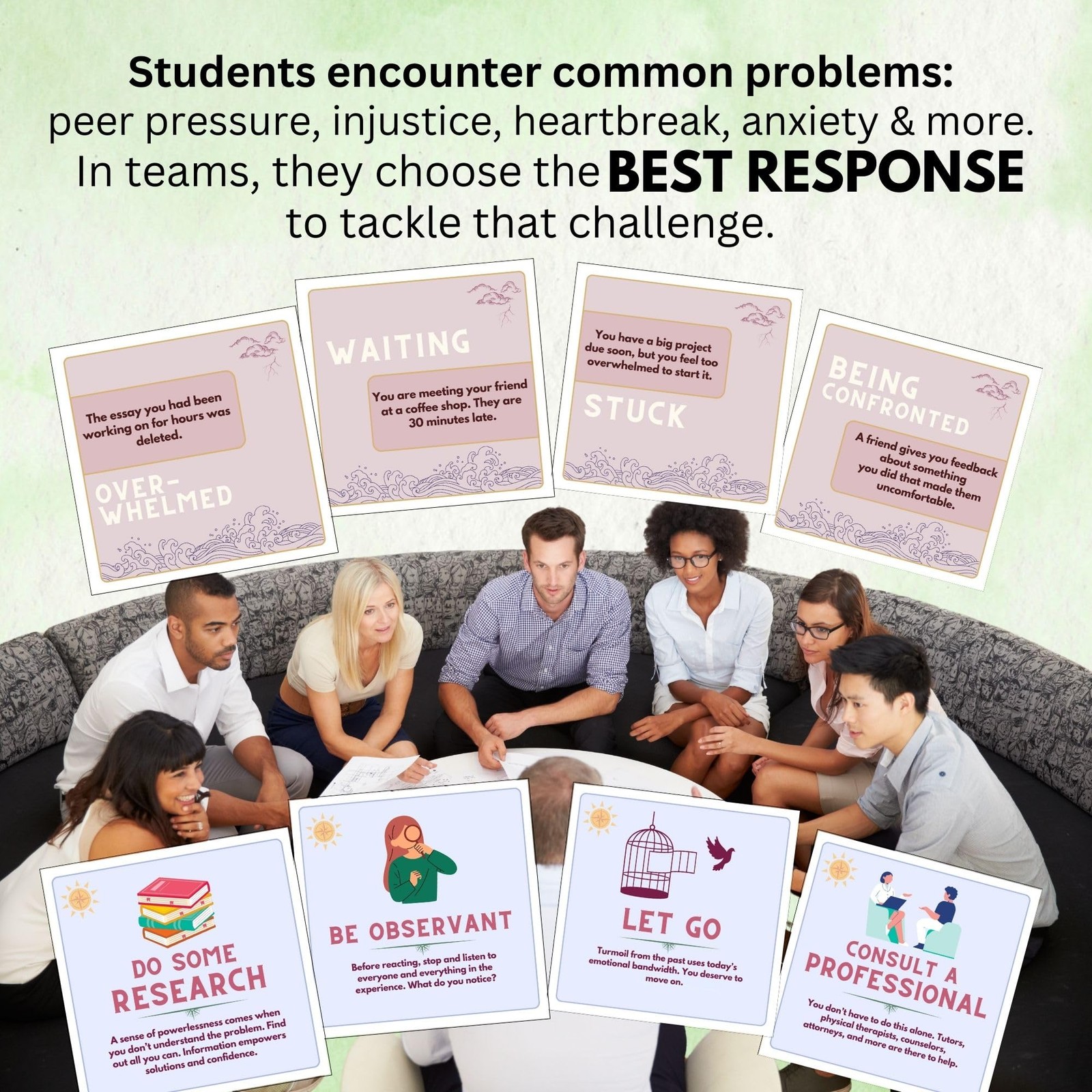 EnCompass Coping Skills Game – Build Problem-Solving Skills to Handle Life’s …