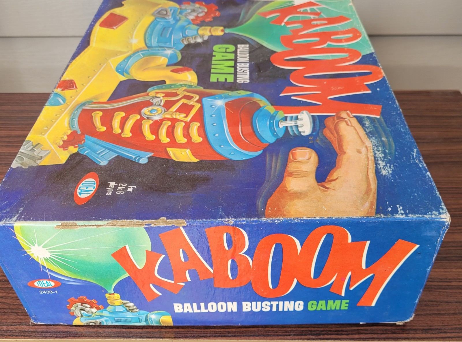 Vintage KABOOM 1966 Game Ideal Complete with new ballons