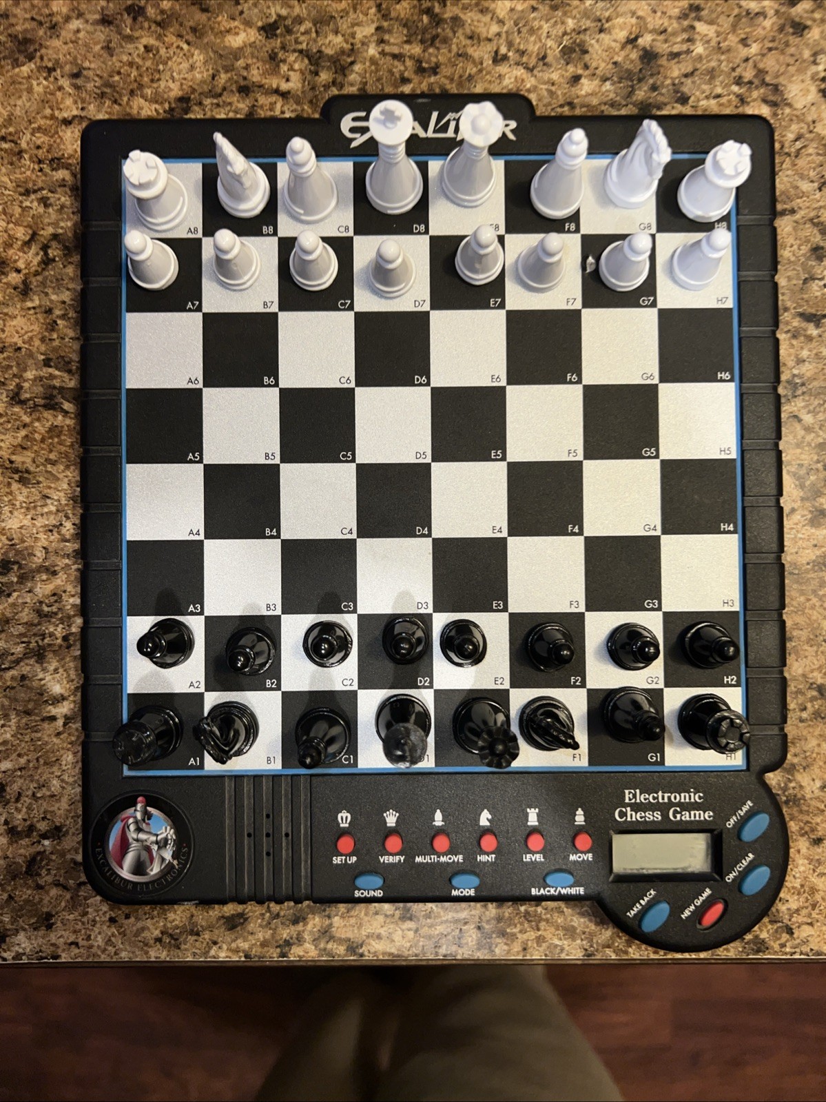 Excalibur Electric chess game perfect travel companion