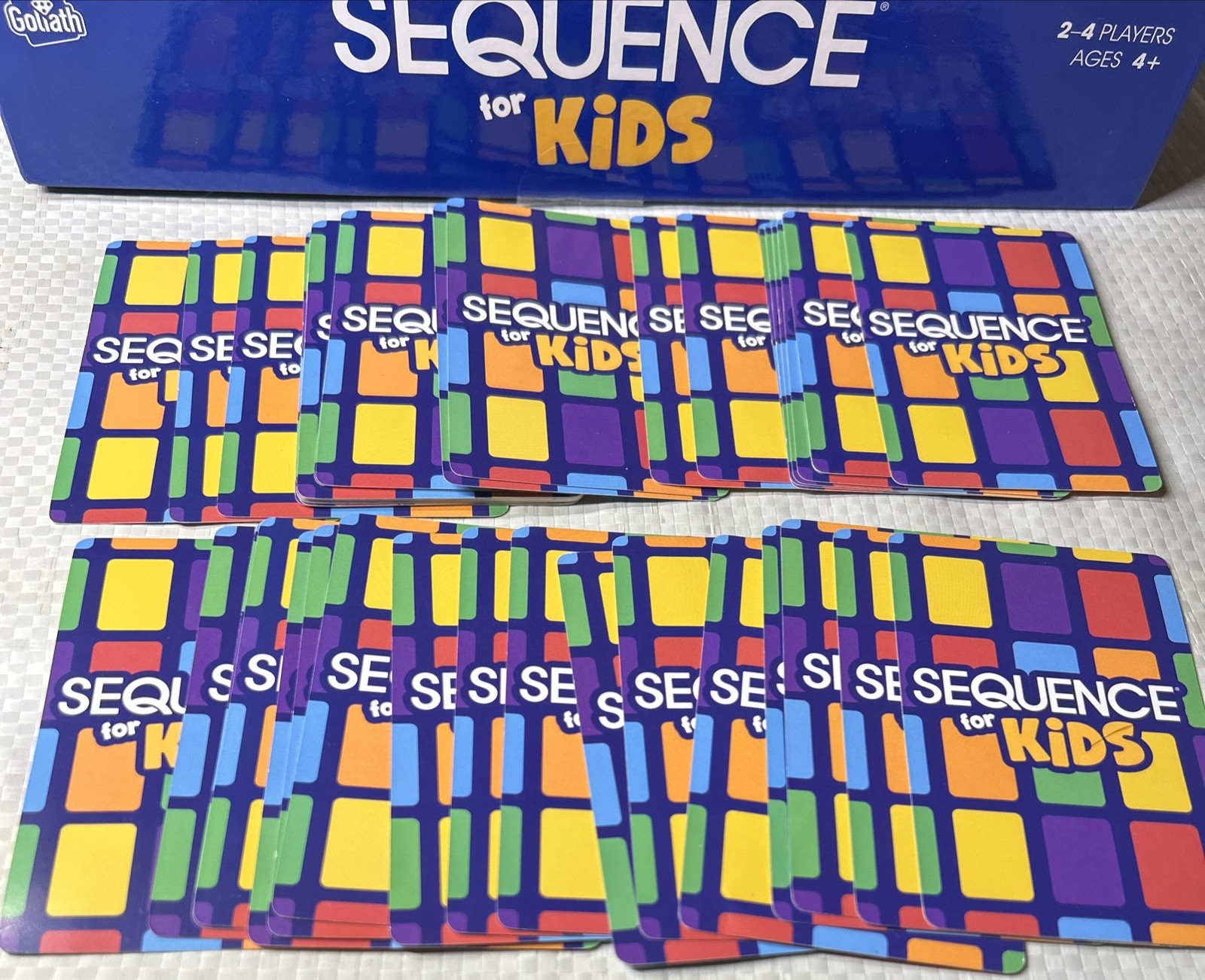Sequence for Kids Animal Cards Complete 42 Card Deck Replacement