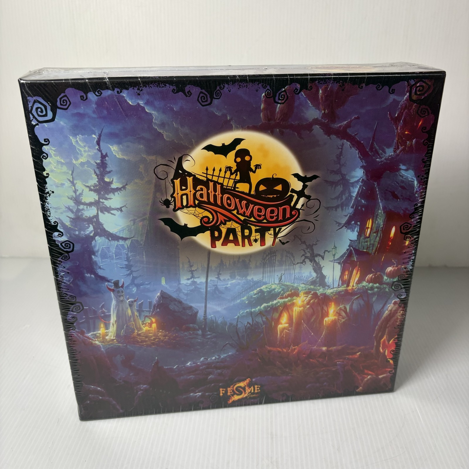 Halloween Party Rare Kickstarter Board Game FESME Sealed Spooky Horror Fantasy