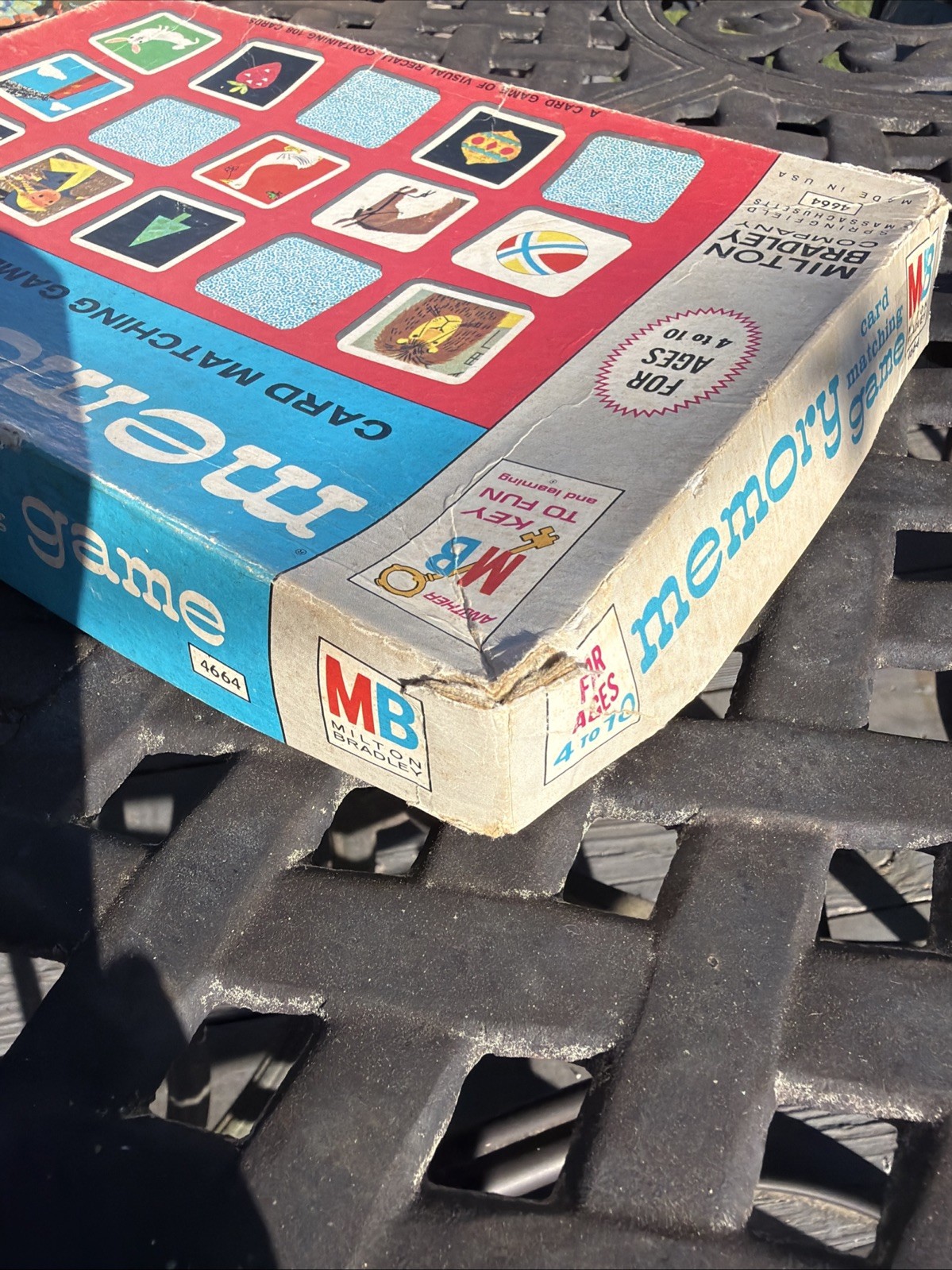 1968 Original Memory Card Matching Game 105 Pieces. 3 Missing