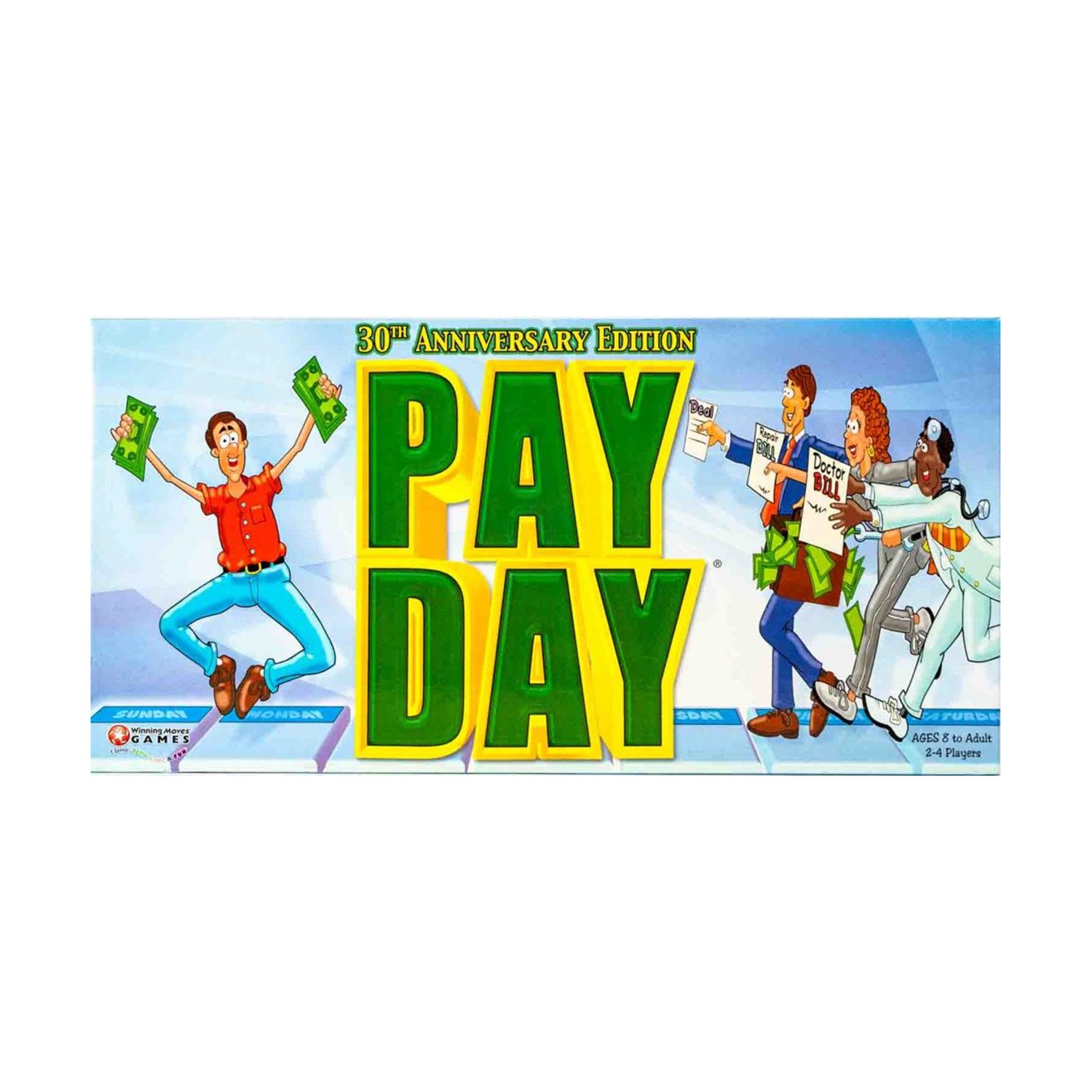 Winning Moves Boardgame Pay Day (30th Anniversary Ed) Box Fair/EX