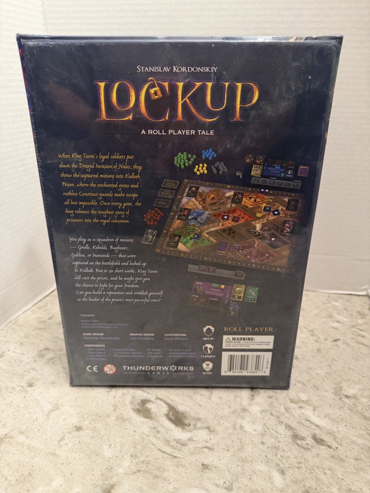 Lockup: A Roll Player Tale Board Game – NIB sealed