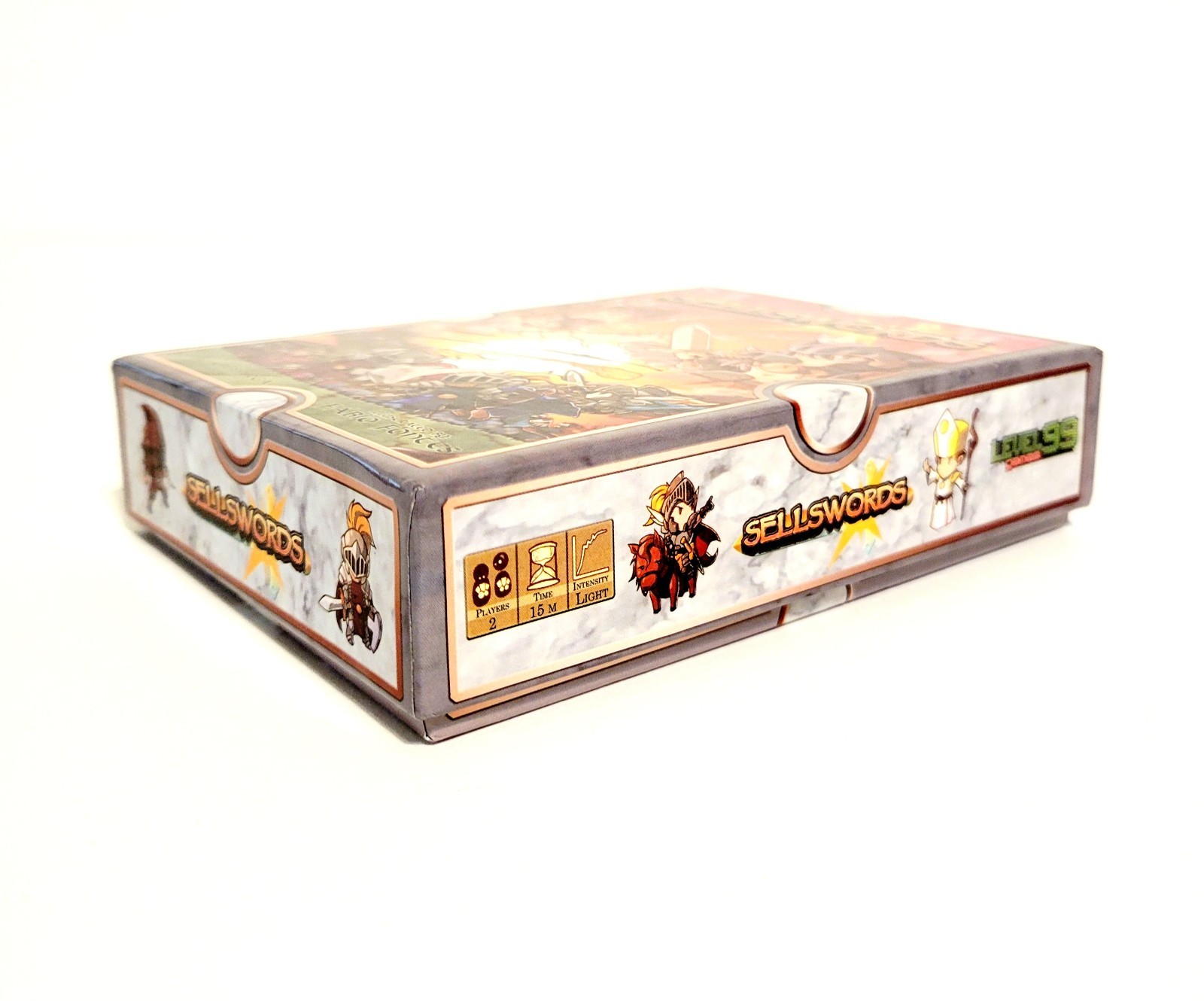 Sellswords Board Game Level 99 Games 2014 Strategy Tile Placement Game Complete